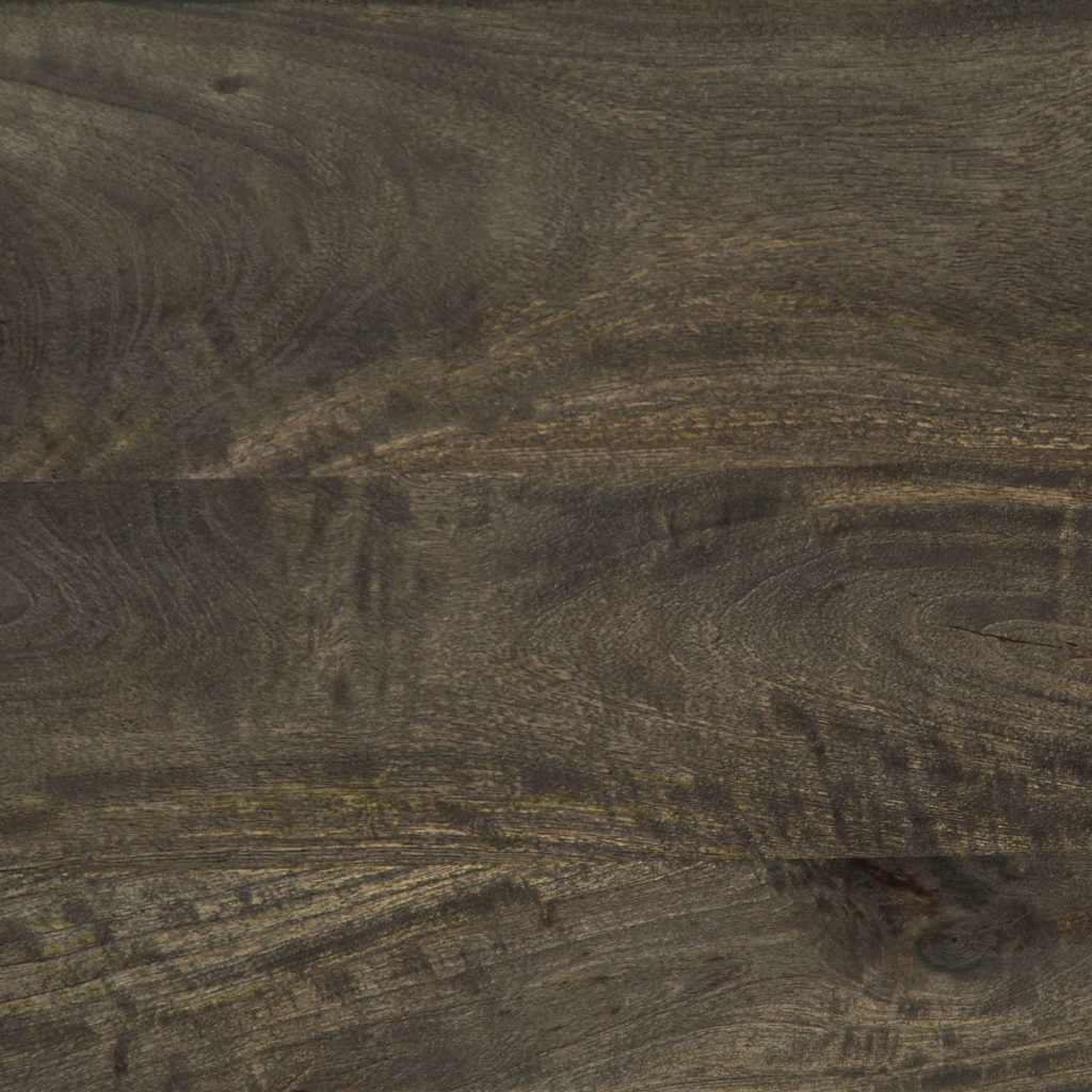 Table basse noir 80x54x40 cm bois massif de manguier - XIOS