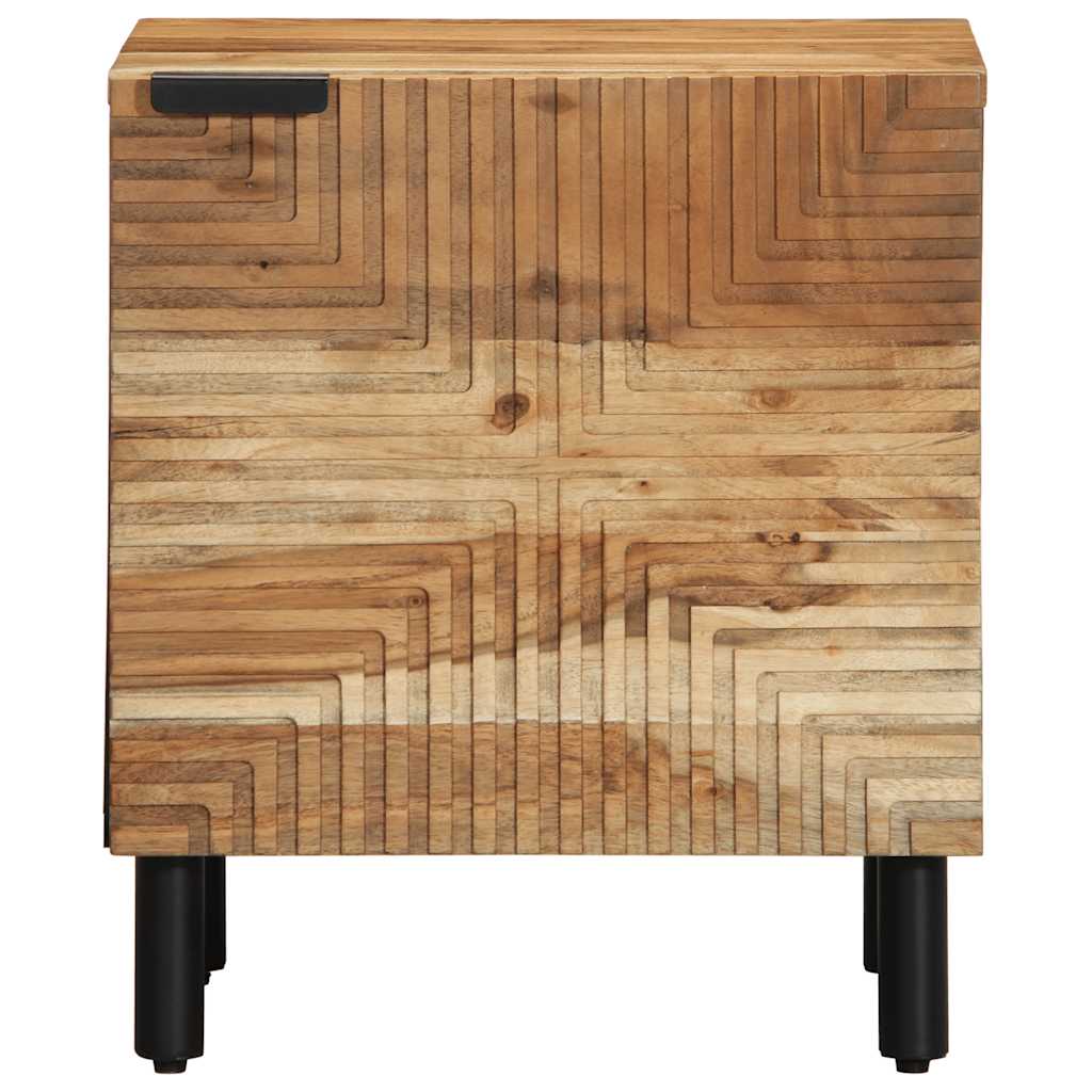 Tables de chevet (2 pcs) 40 x 33 x 46 cm bois massif d'acacia - XIOS