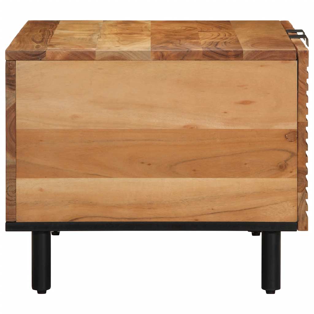 Table basse 80x50x40 cm en bois massif d'acacia - XIOS