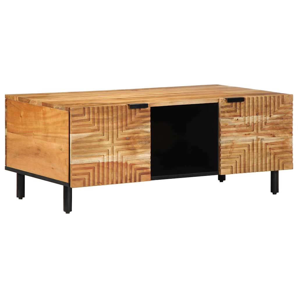 Table basse Marron 100 x 54 x 40 cm Bois d'acacia massif - XIOS