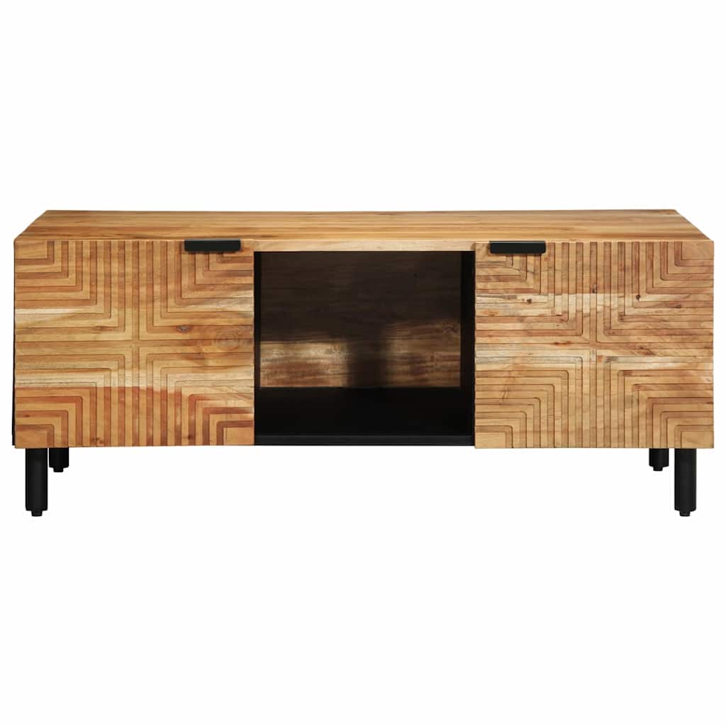 Table basse Marron 100 x 54 x 40 cm Bois d'acacia massif - XIOS
