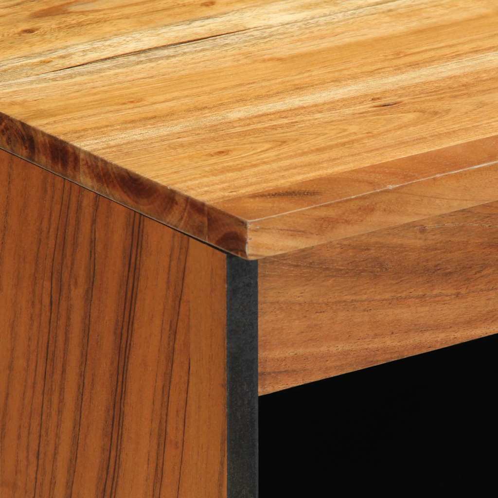 Buffet avec étagère Marron 60 x 33 x 75 cm Bois d'acacia massif - XIOS