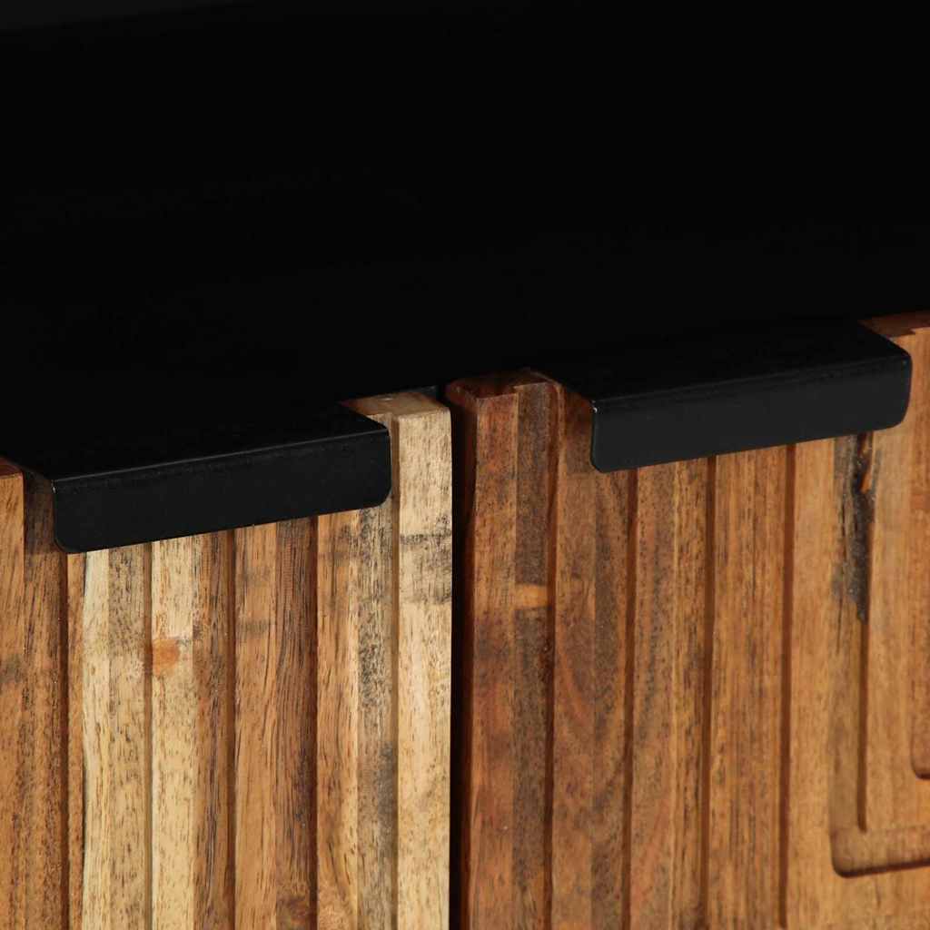 Buffet avec étagère Marron 60 x 33 x 75 cm Bois d'acacia massif - XIOS
