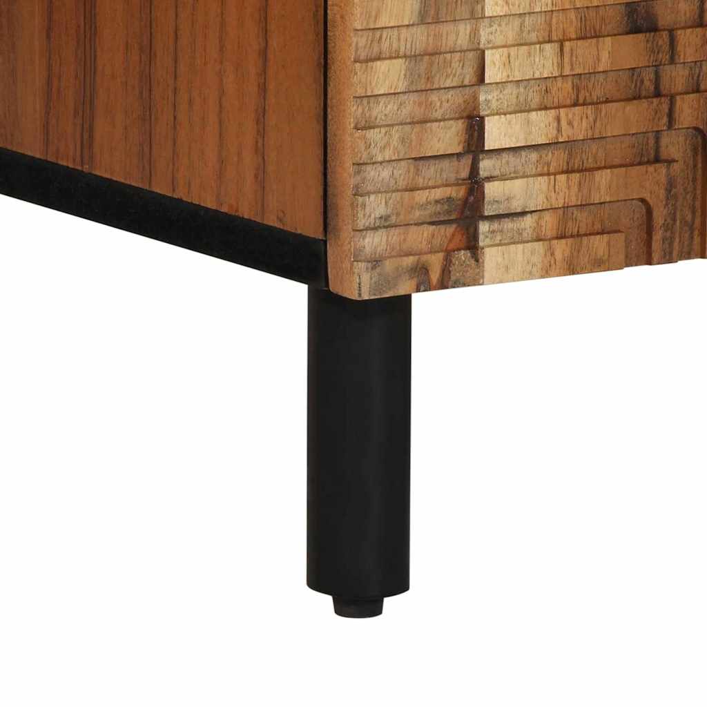 Buffet avec étagère Marron 60 x 33 x 75 cm Bois d'acacia massif - XIOS