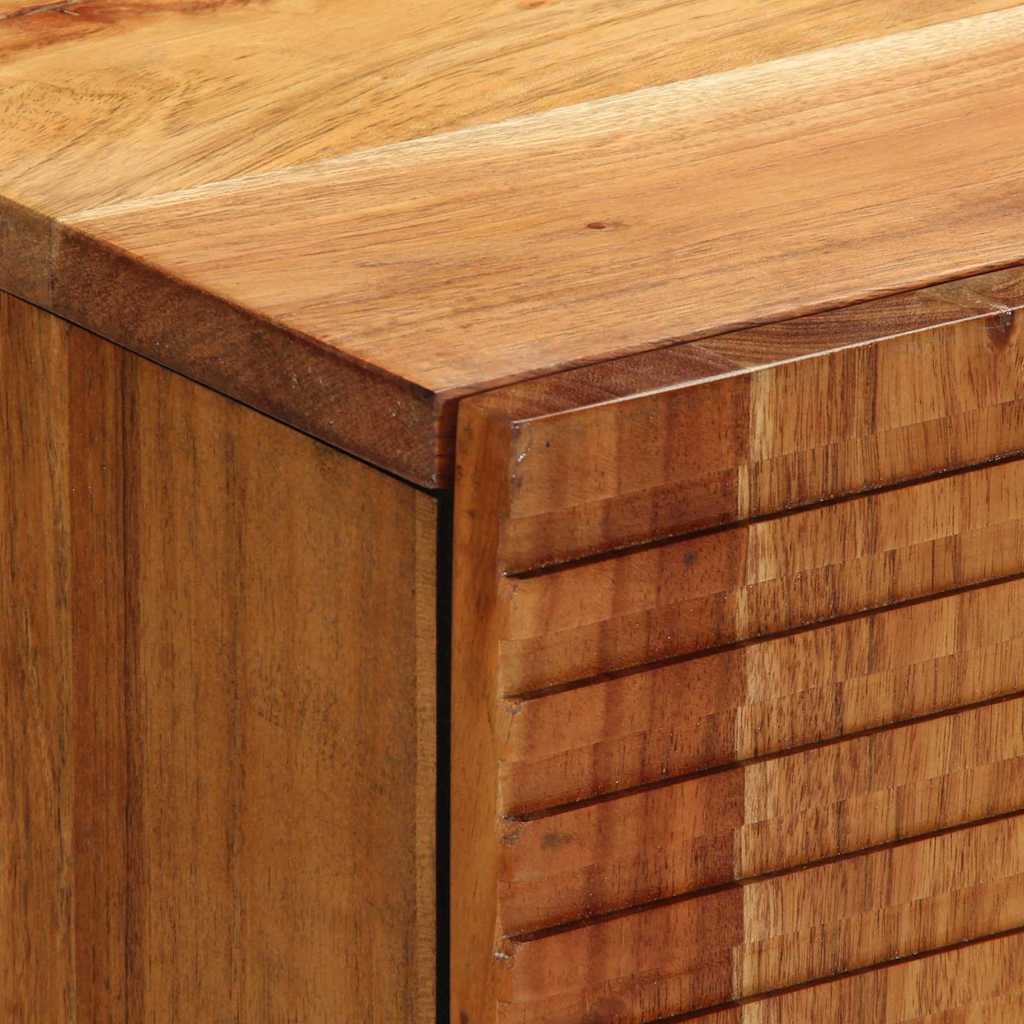 Buffet avec étagère Marron 60 x 33 x 75 cm Bois d'acacia massif - XIOS