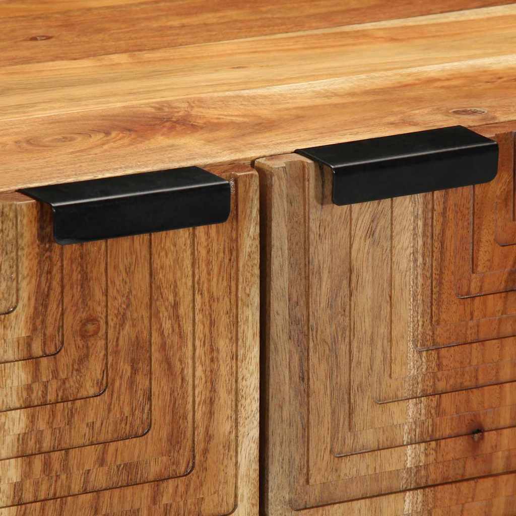 Buffet avec étagère Marron 60 x 33 x 75 cm Bois d'acacia massif - XIOS