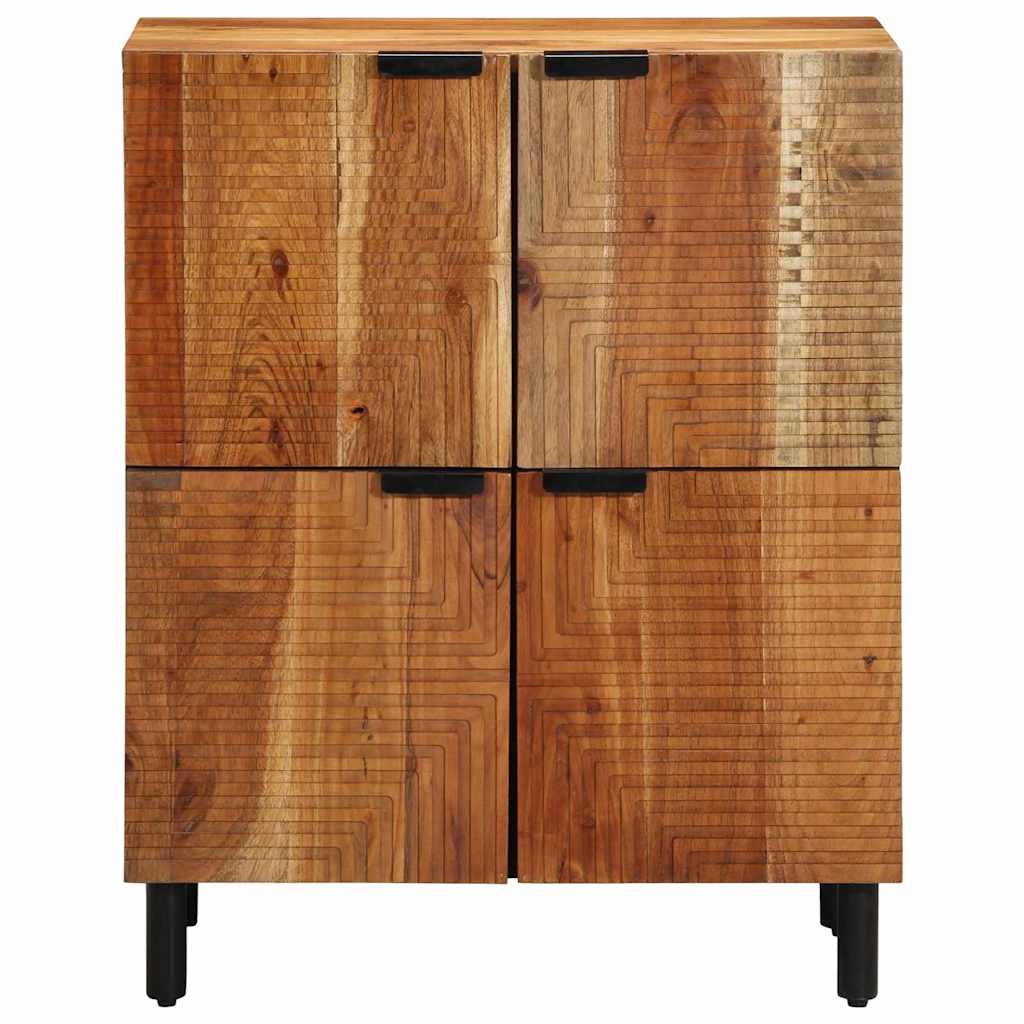 Buffet avec étagère Marron 60 x 33 x 75 cm Bois d'acacia massif - XIOS