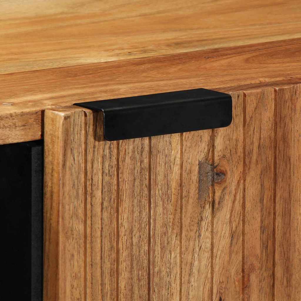 Buffet avec étagère Marron 90 x 33 x 75 cm Bois d'acacia massif - XIOS