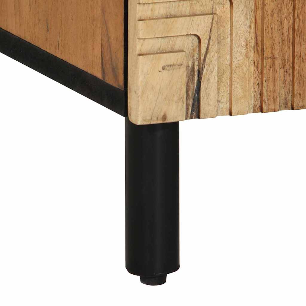 Buffet avec étagère Marron 90 x 33 x 75 cm Bois d'acacia massif - XIOS