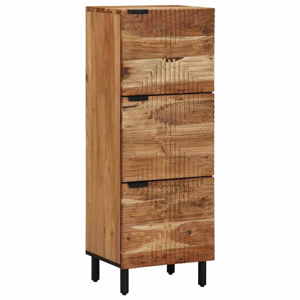 Highboard vidaXL 40x33x110 cm en bois d'acacia solide XIOS