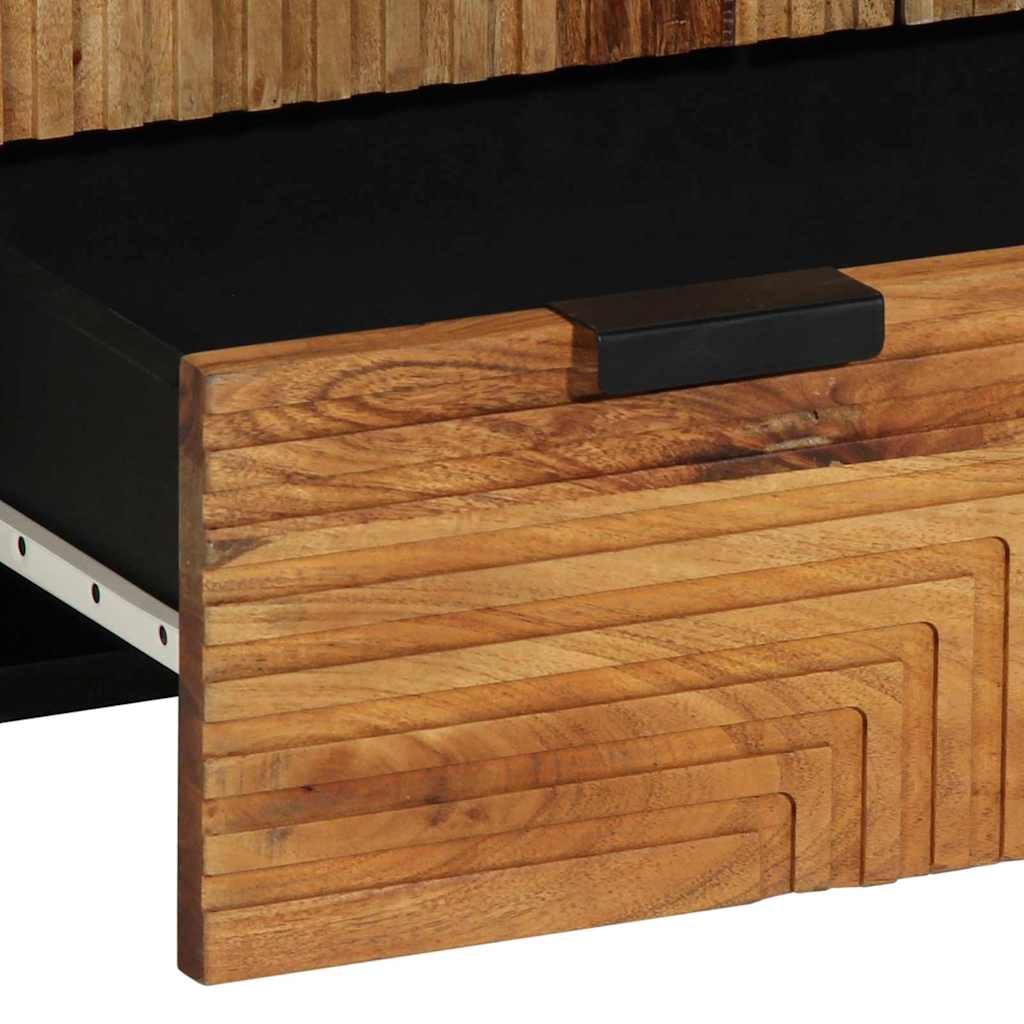 Highboard Marron 60 x 33 x 100 cm Bois d'acacia massif - XIOS