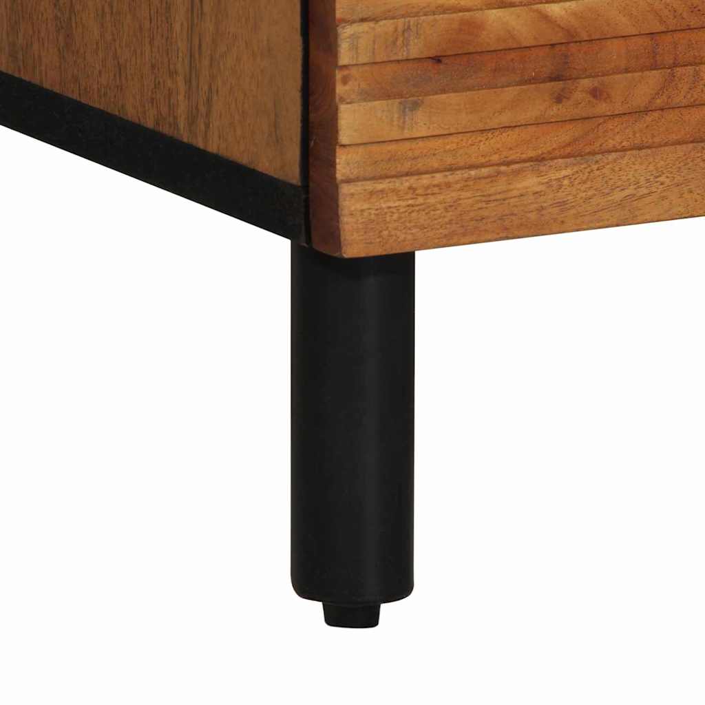 Highboard Marron 60 x 33 x 100 cm Bois d'acacia massif - XIOS