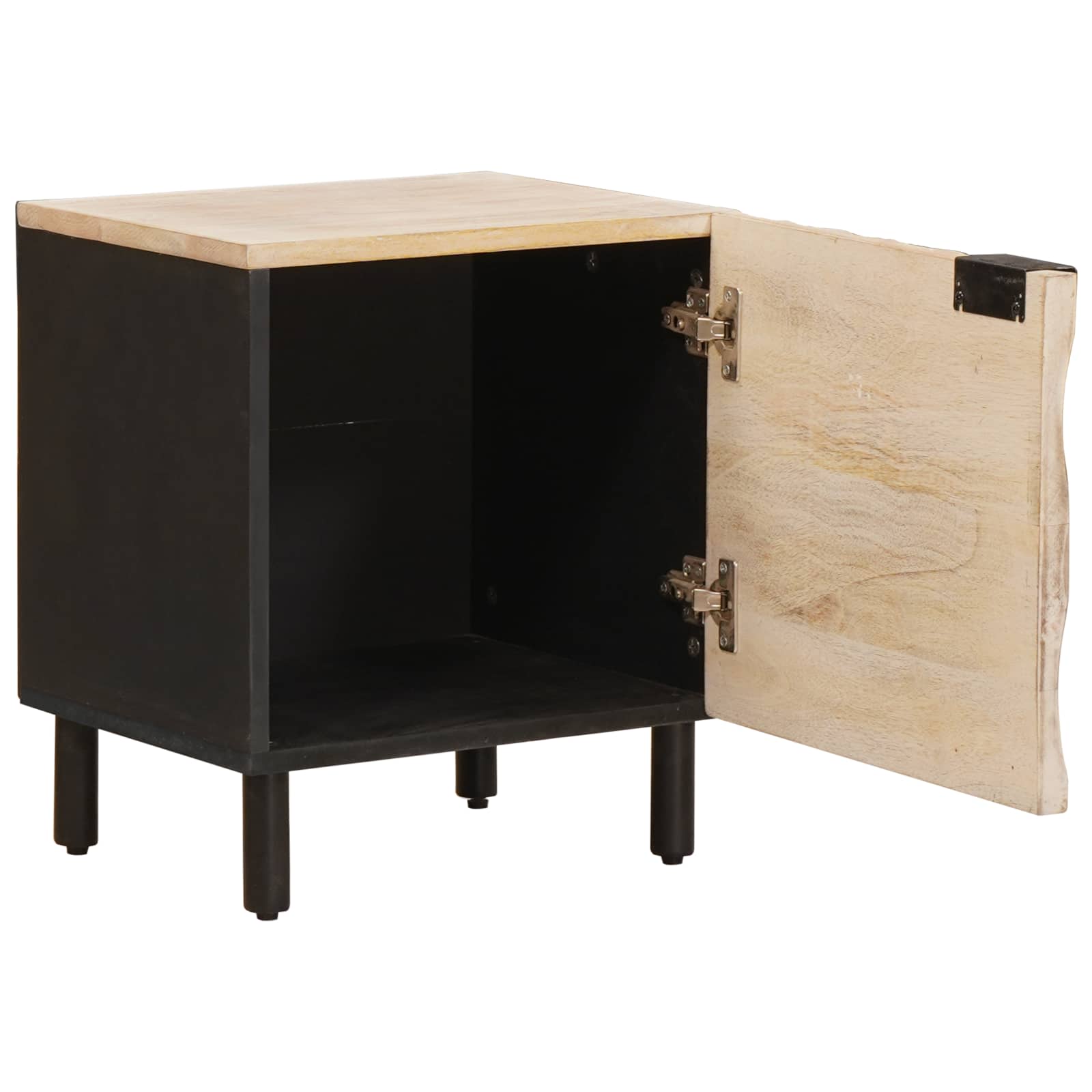 Cabinet de chevet 2 pcs Blanc 40 x 33,5 x 46 cm - XIOS