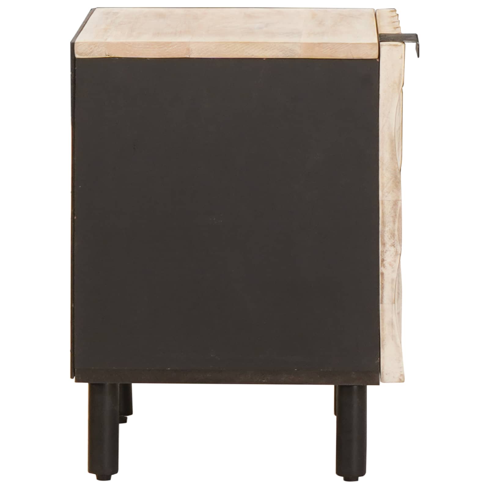 Cabinet de chevet 2 pcs Blanc 40 x 33,5 x 46 cm - XIOS