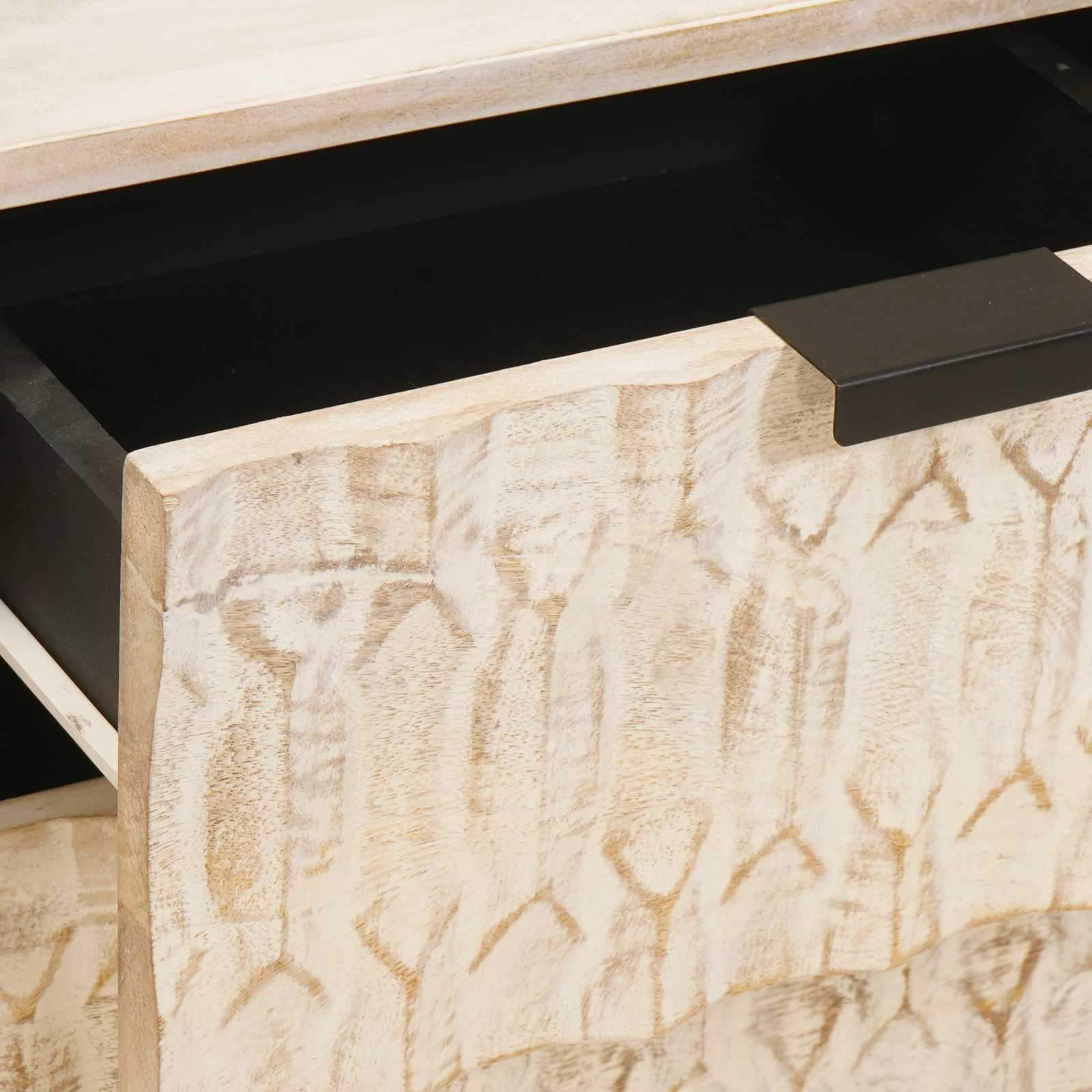 Cabinet de chevet avec tiroir 2 pcs Blanc 40 x 33,5 x 46 cm - XIOS