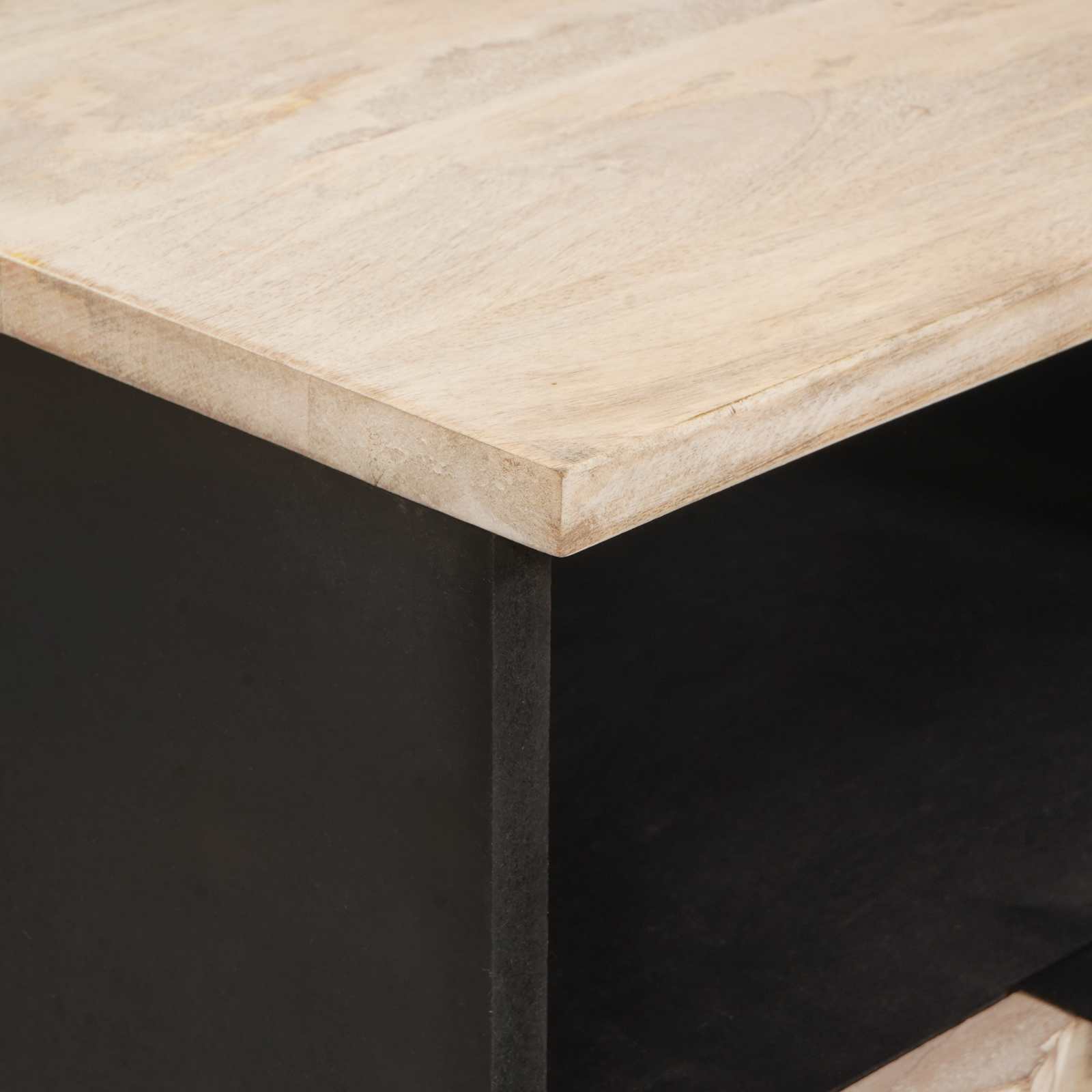 Cabinet de chevet avec tiroir 2 pcs Blanc 40 x 33 x 46 cm - XIOS