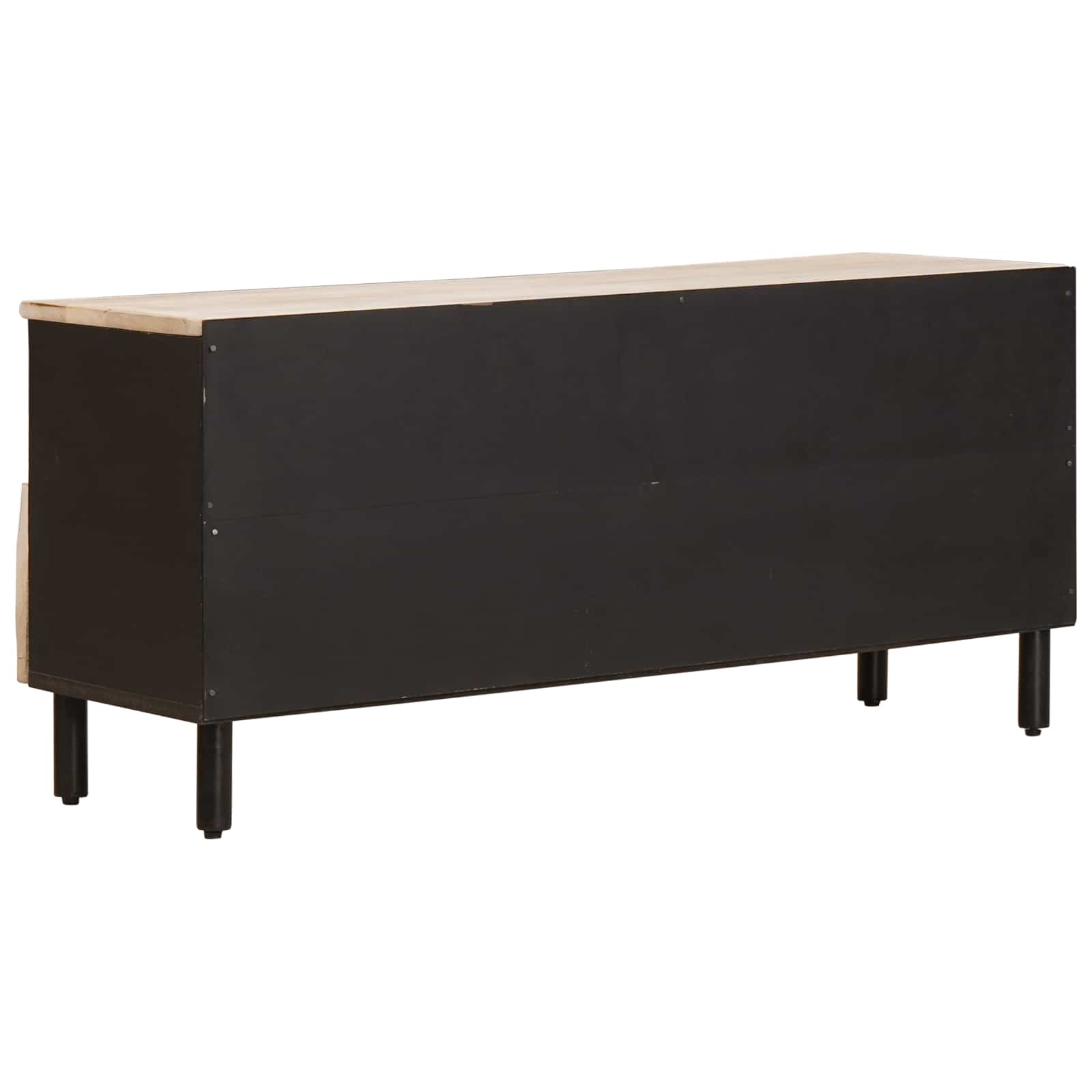 Meuble TV avec tiroir Finition Lavage Blanc 100 x 33 x 46 cm - XIOS