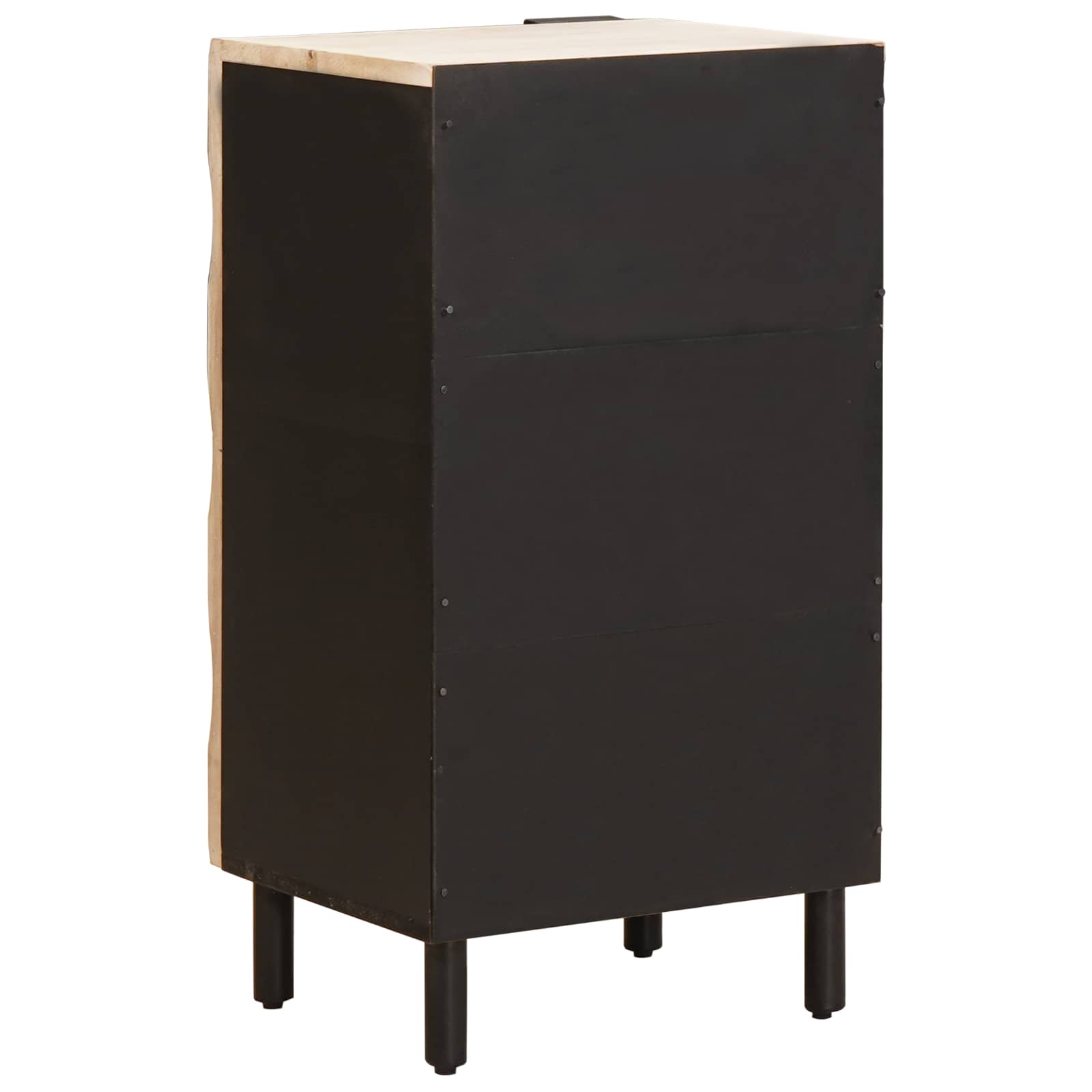 Buffet avec tiroir Finition Lavage Blanc 40 x 33,5 x 75 cm - XIOS