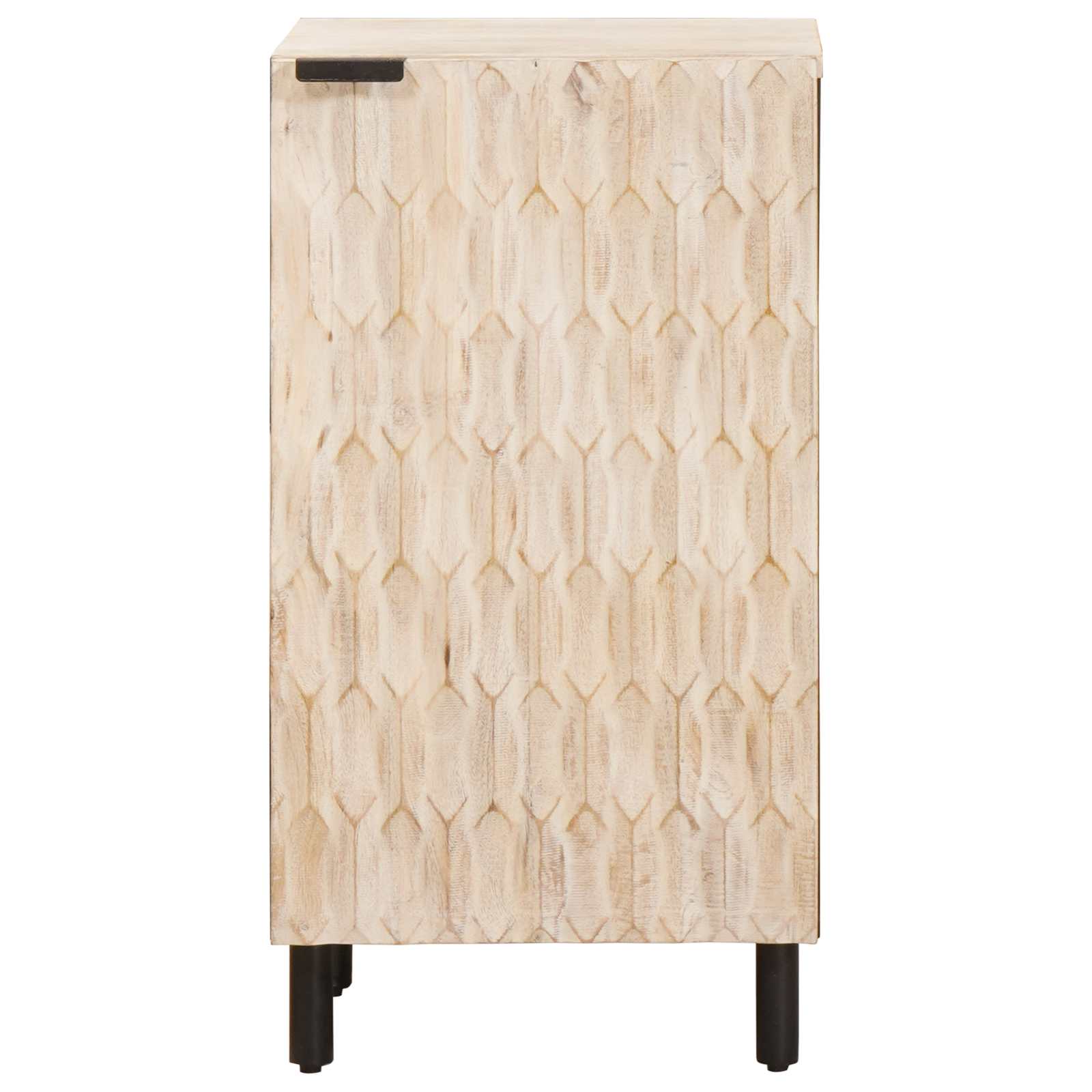 Buffet avec stockage Finition Lavage Blanc 40 x 33 x 75 cm - XIOS