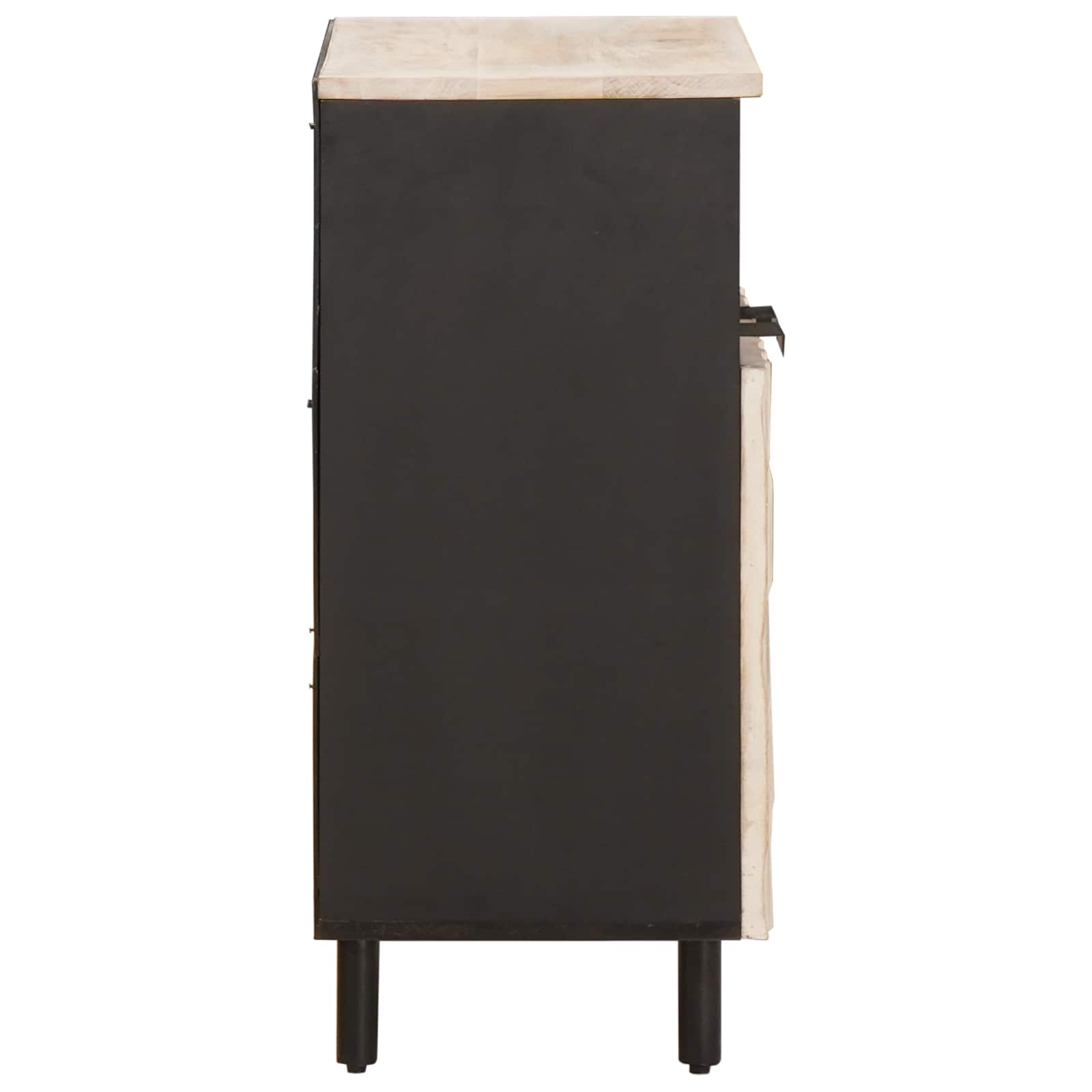 Buffet avec stockage Finition Lavage Blanc 60 x 33,5 x 75 cm - XIOS