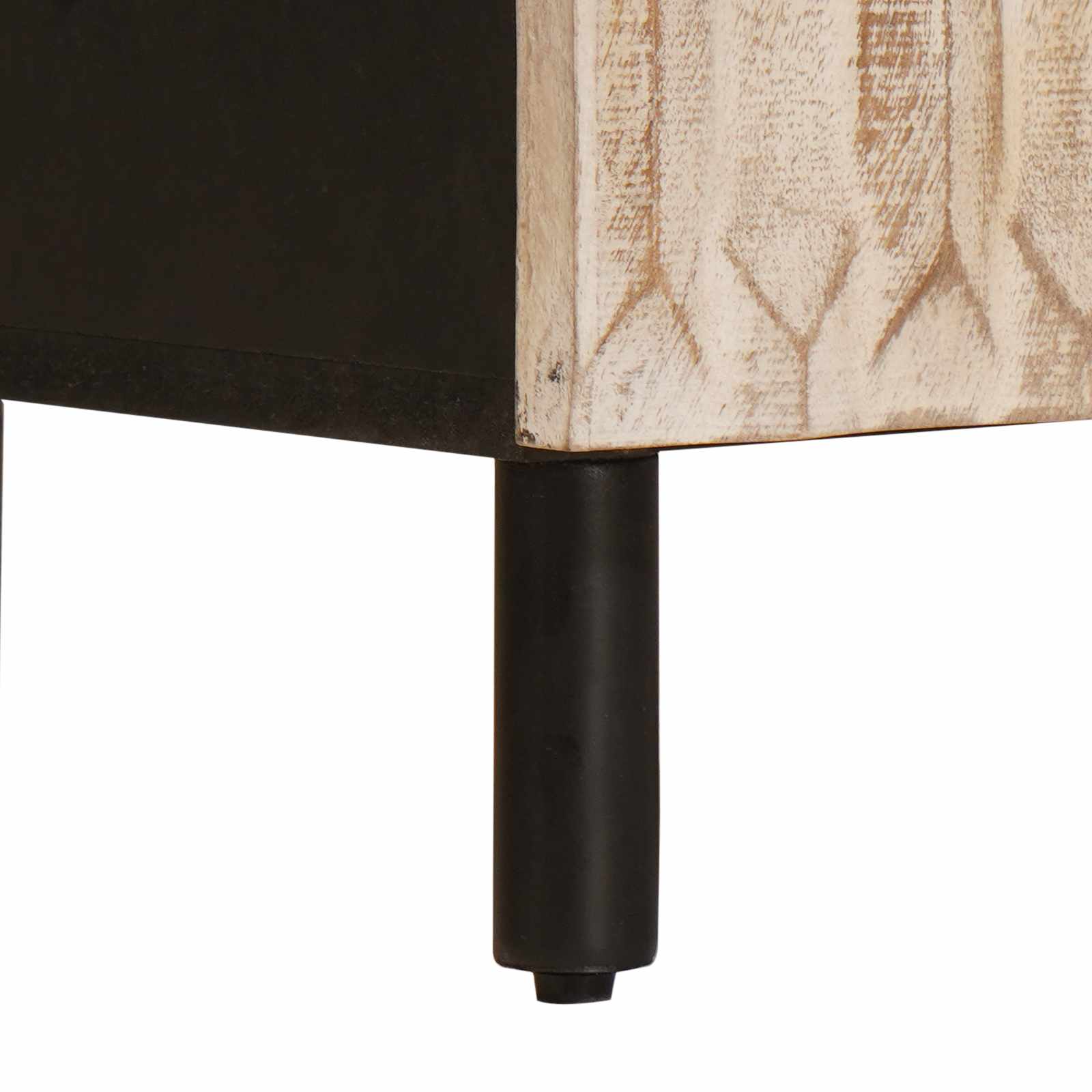 Buffet Géométrique Finition Lavage Blanc - XIOS