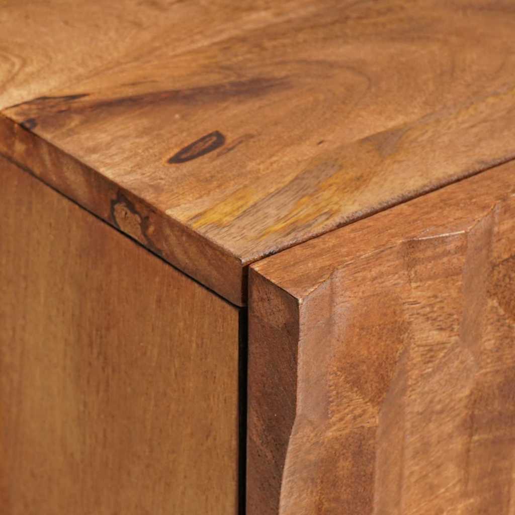 Cabinet de chevet avec tiroir 2 pcs Marron 40 x 33,5 x 46 cm - XIOS
