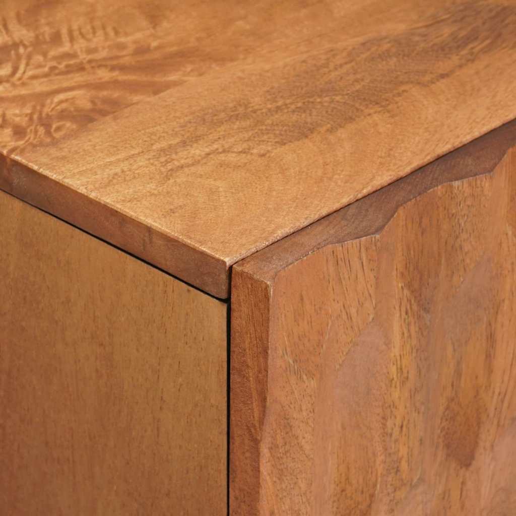 Meuble TV avec étagère Finition Acacia Brun 105 x 33,5 x 46 cm - XIOS