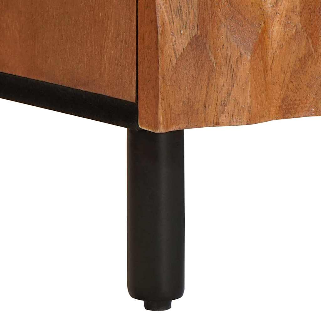 Meuble TV avec étagère Finition Acacia Brun 105 x 33,5 x 46 cm - XIOS