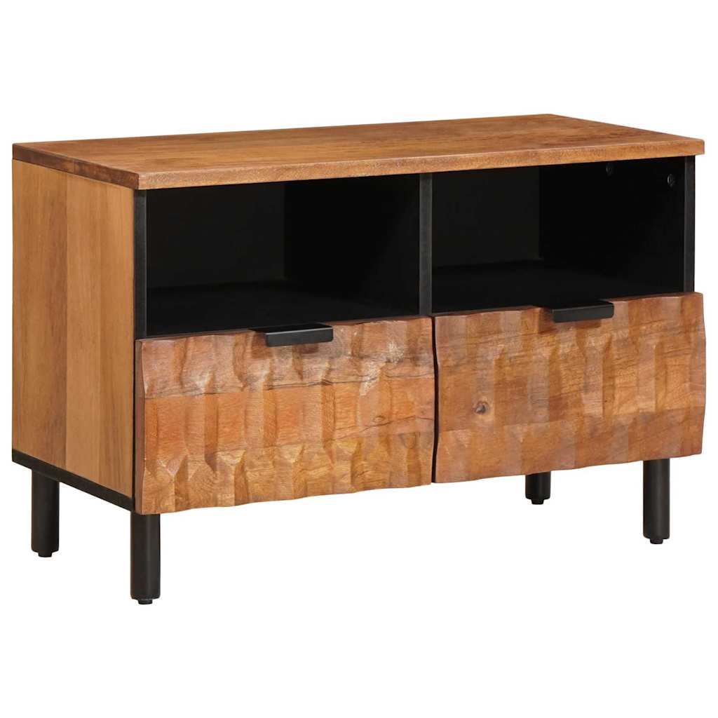 Meuble TV avec tiroir Finition Acacia Brun 70 x 33,5 x 46 cm - XIOS