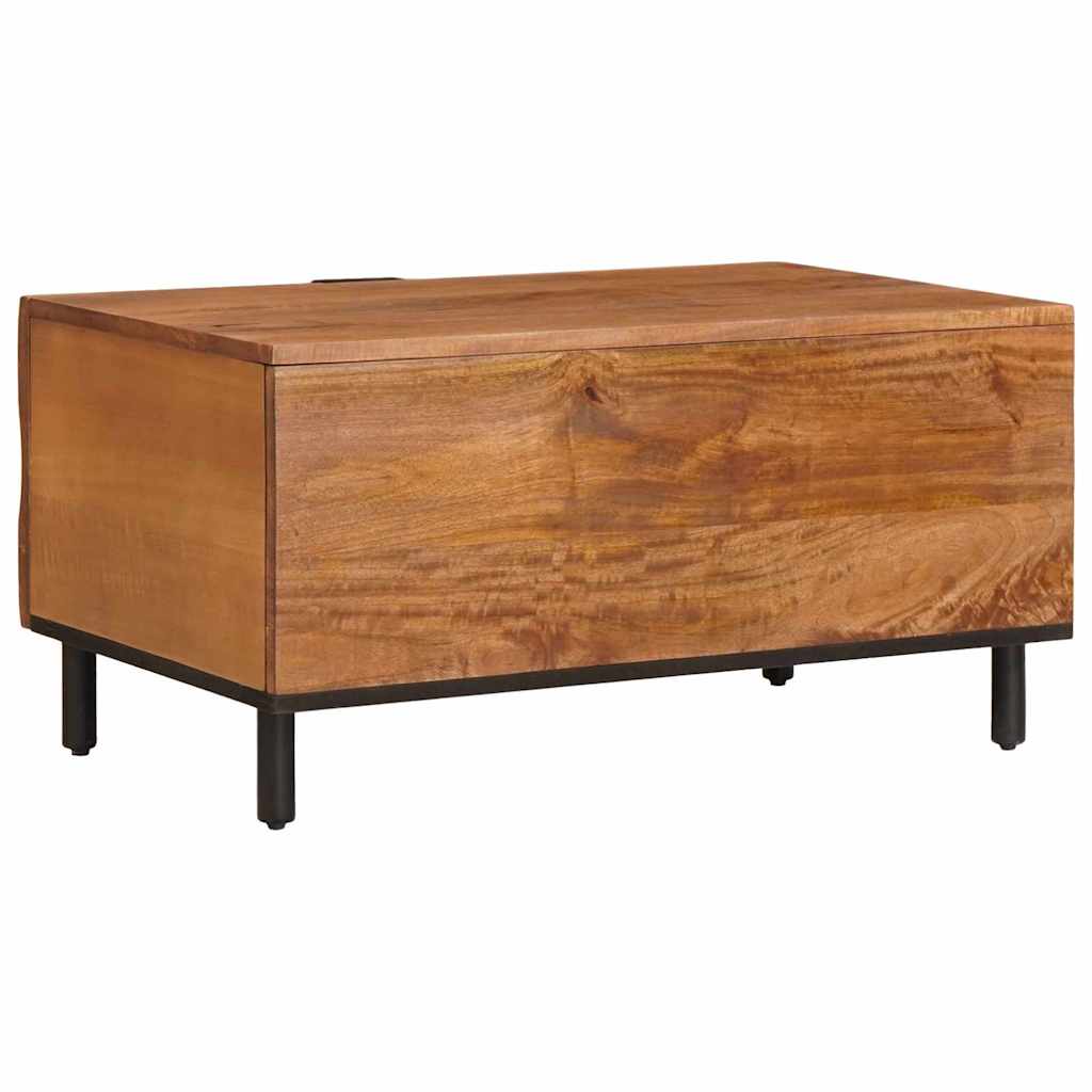 Table basse Marron 80 x 50 x 40 cm Bois de mangue massif - XIOS