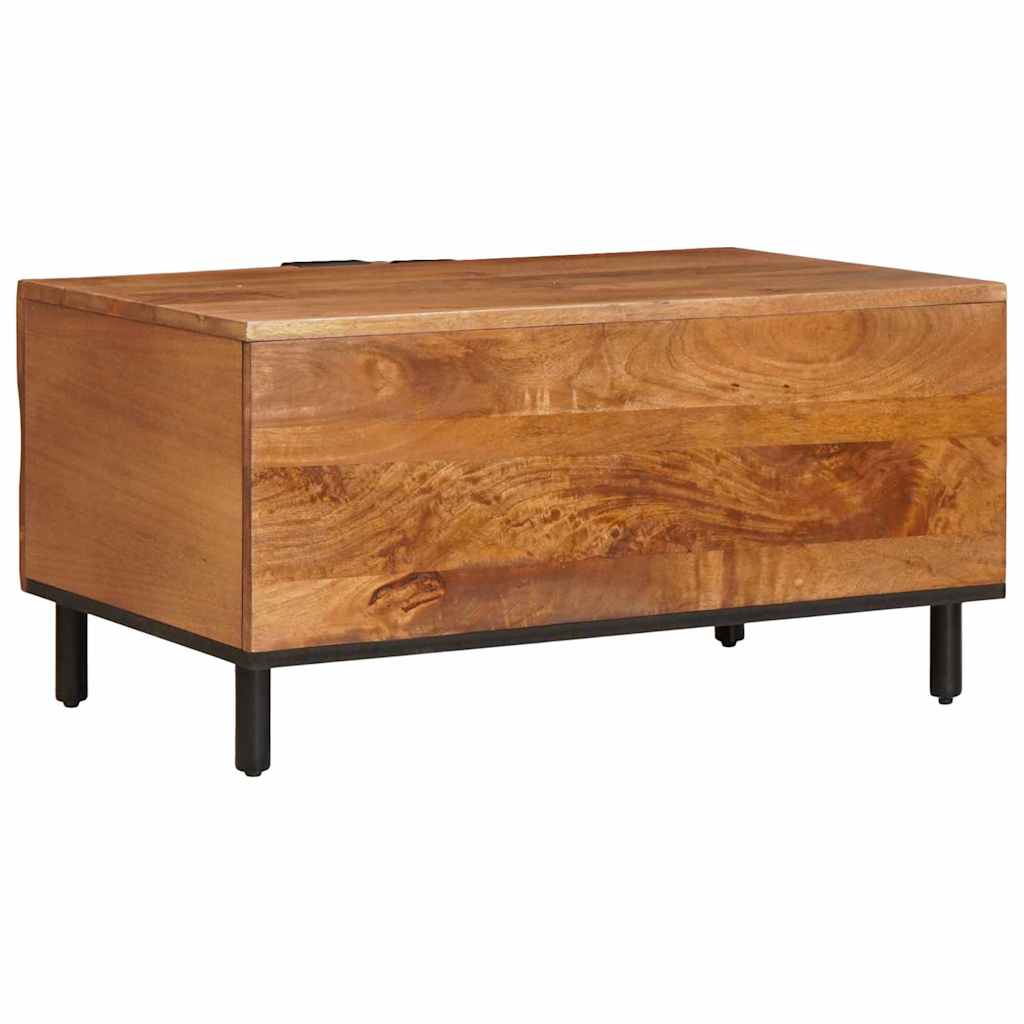 Table basse Marron 80 x 50 x 40 cm Bois de mangue massif - XIOS