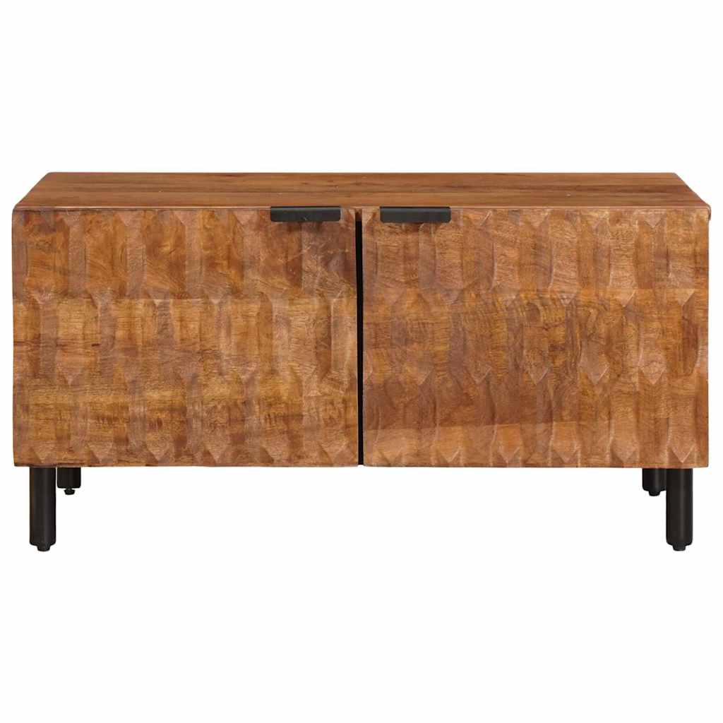 Table basse Marron 80 x 50 x 40 cm Bois de mangue massif - XIOS