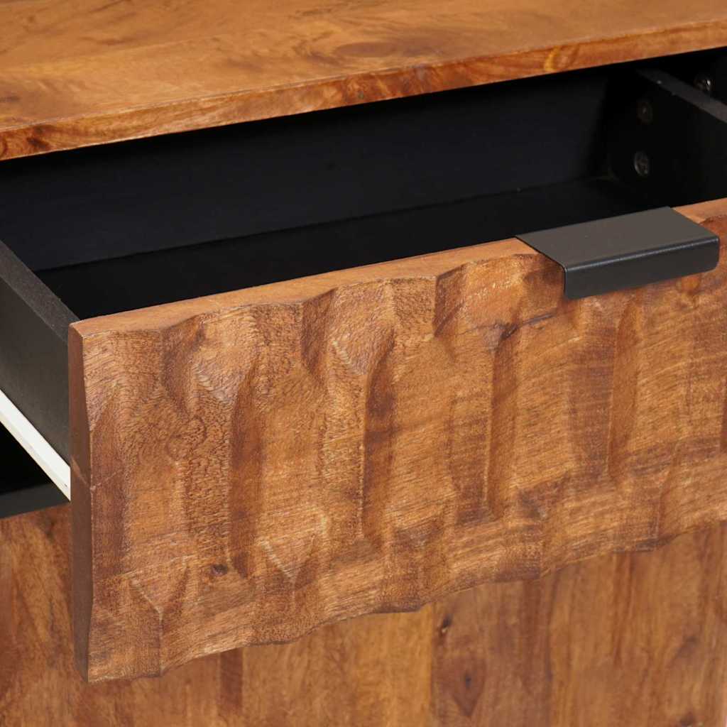 Cabinet de chevet Marron 50 x 33 x 60 cm Bois de mangue massif - XIOS