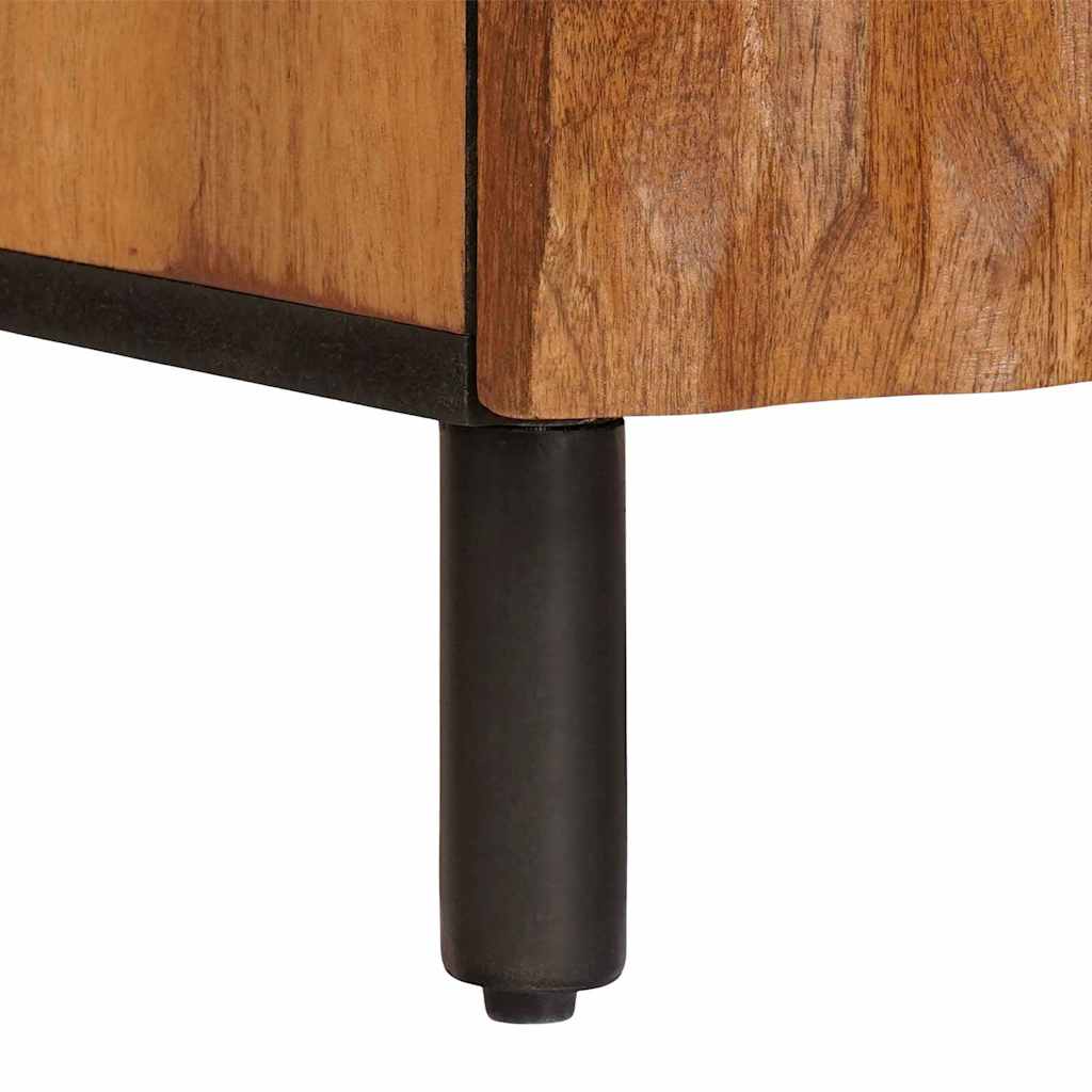 Cabinet de chevet Marron 50 x 33 x 60 cm Bois de mangue massif - XIOS