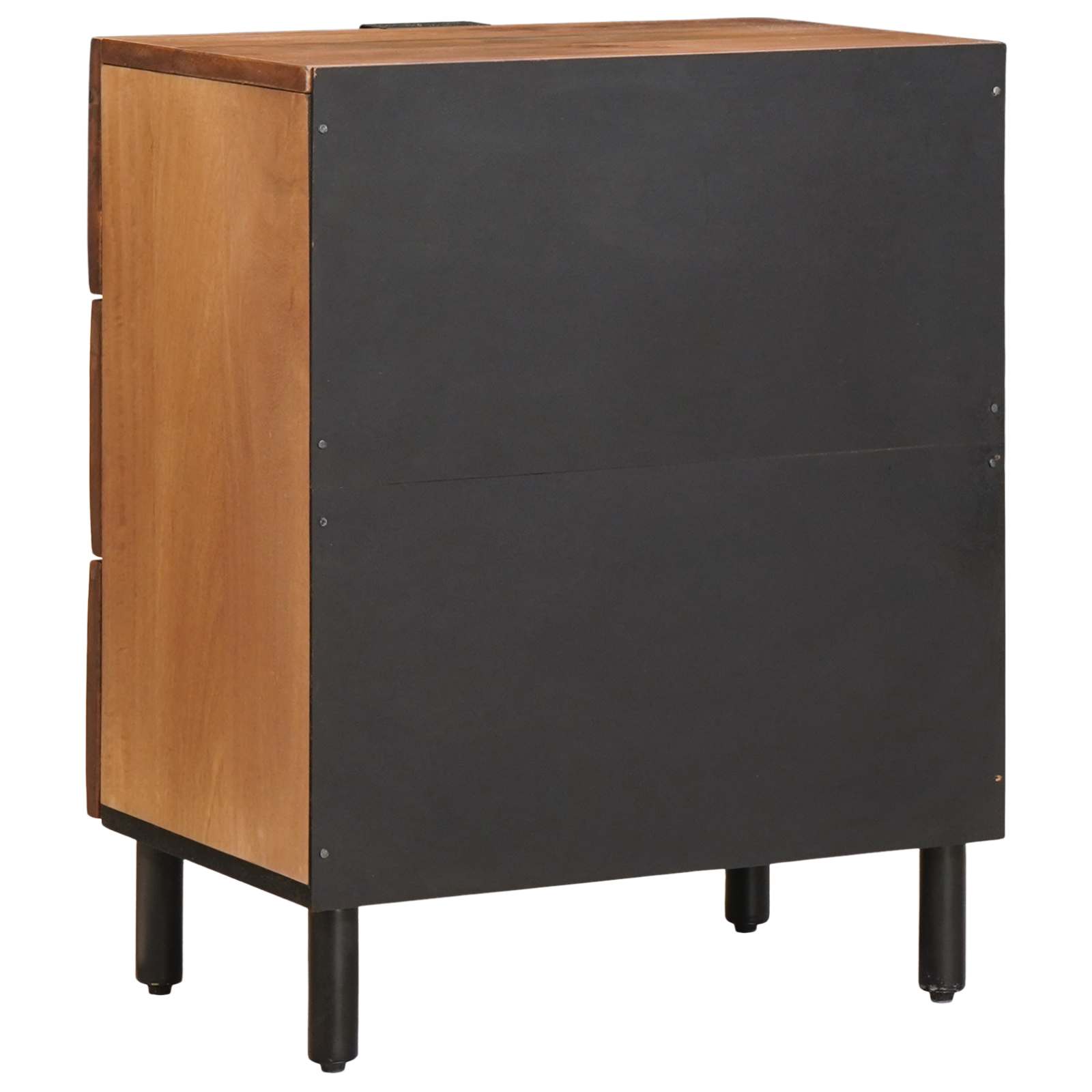 Cabinet de chevet Marron 50 x 33 x 62 cm Bois de mangue massif - XIOS