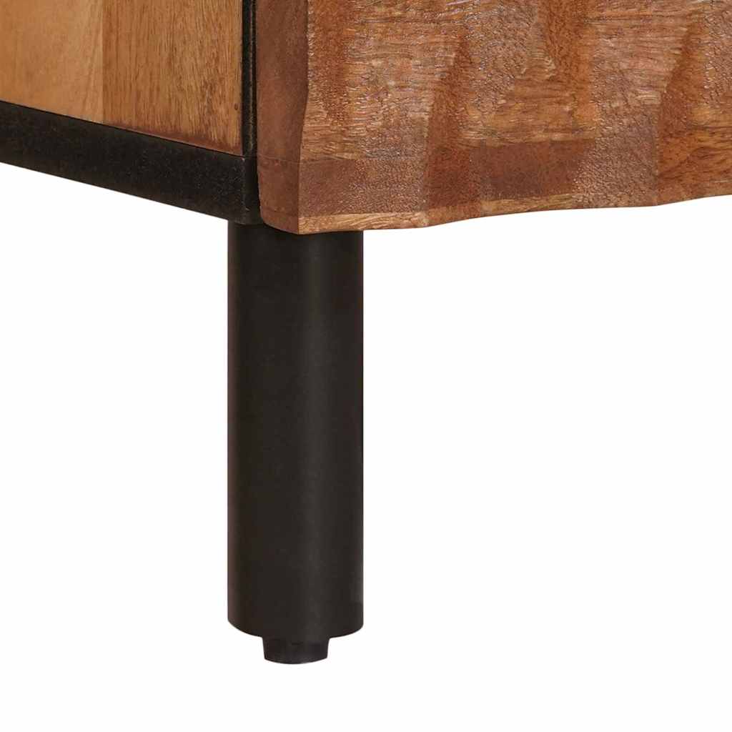 Cabinet de chevet Marron 50 x 33 x 60 cm Bois de mangue massif - XIOS