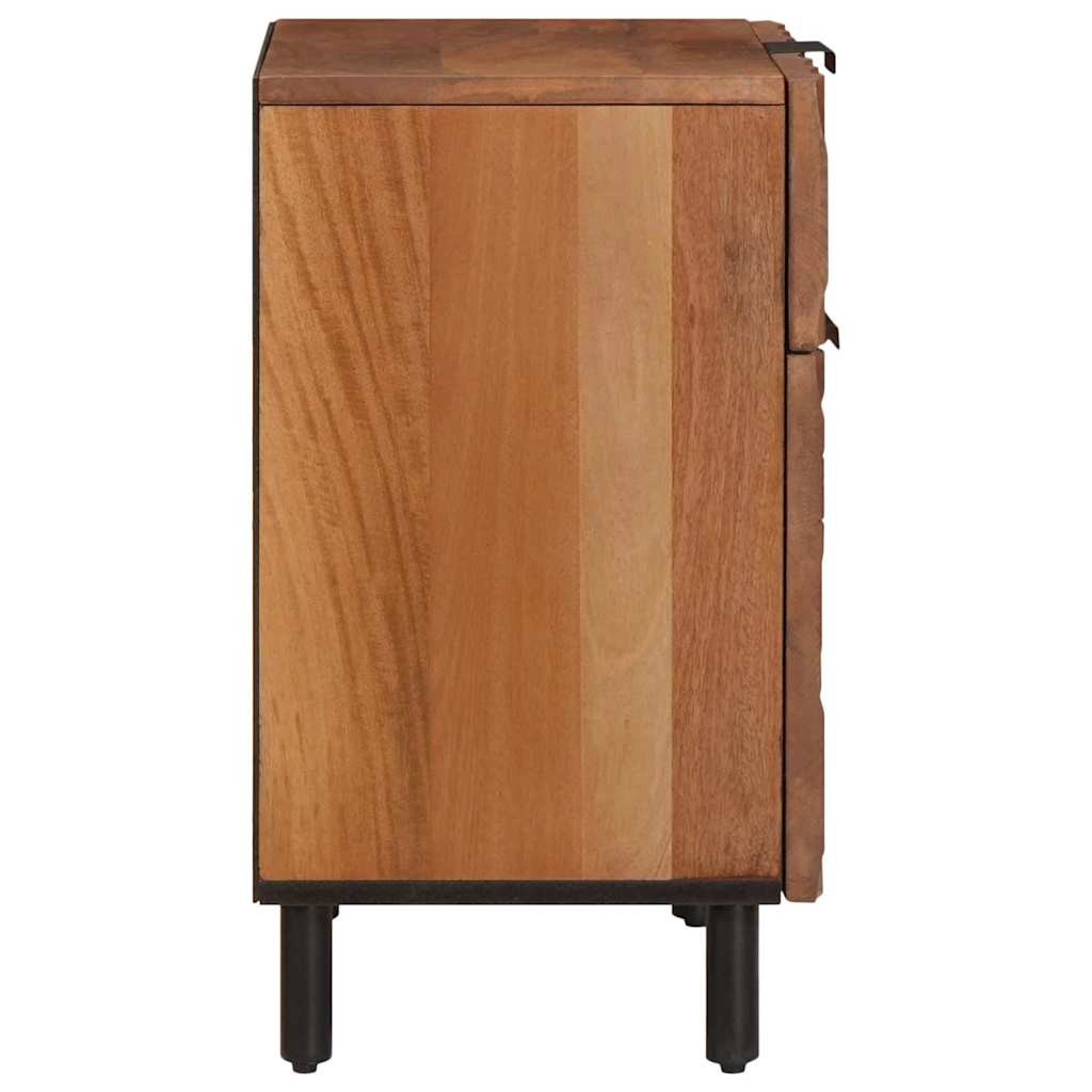 Cabinet de chevet Marron 50 x 33 x 60 cm Bois de mangue massif - XIOS