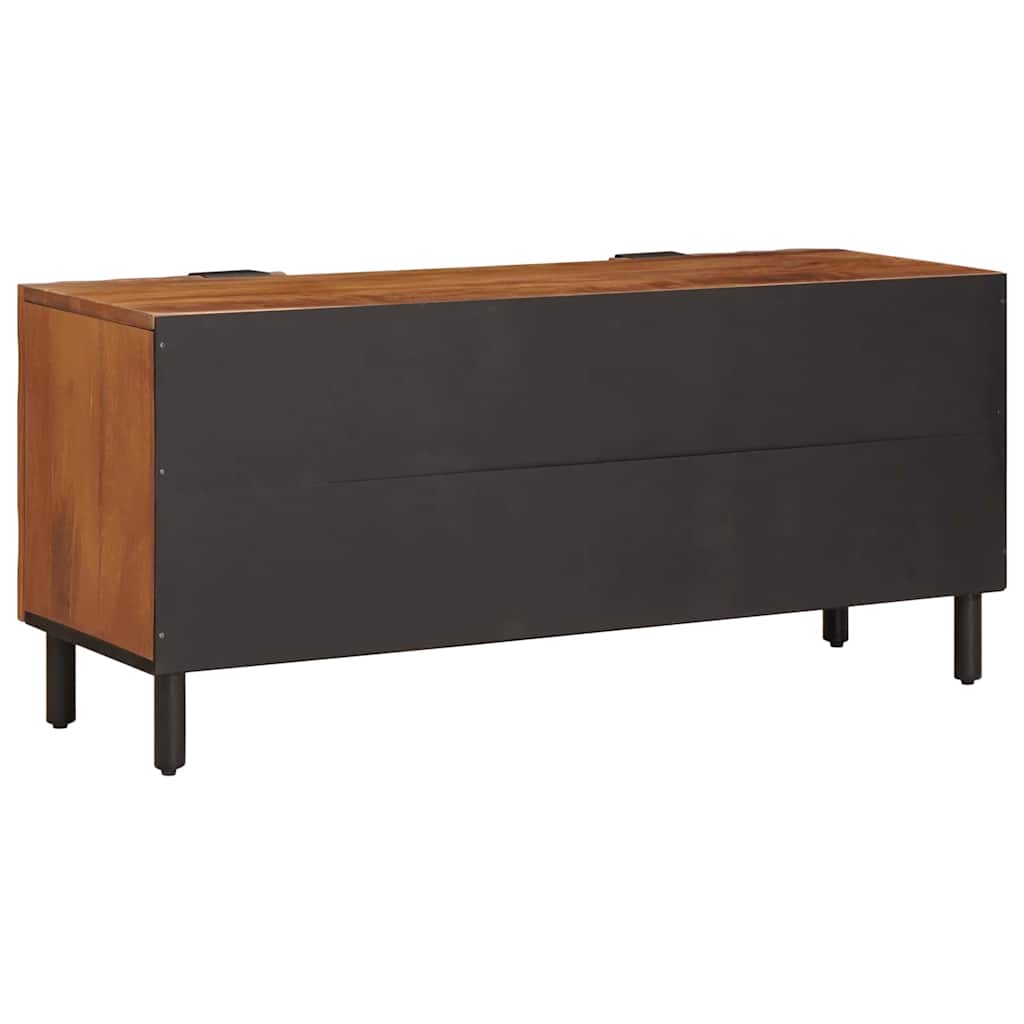 Meuble TV avec tiroir Finition Acacia Brun 105 x 33 x 46 cm - XIOS
