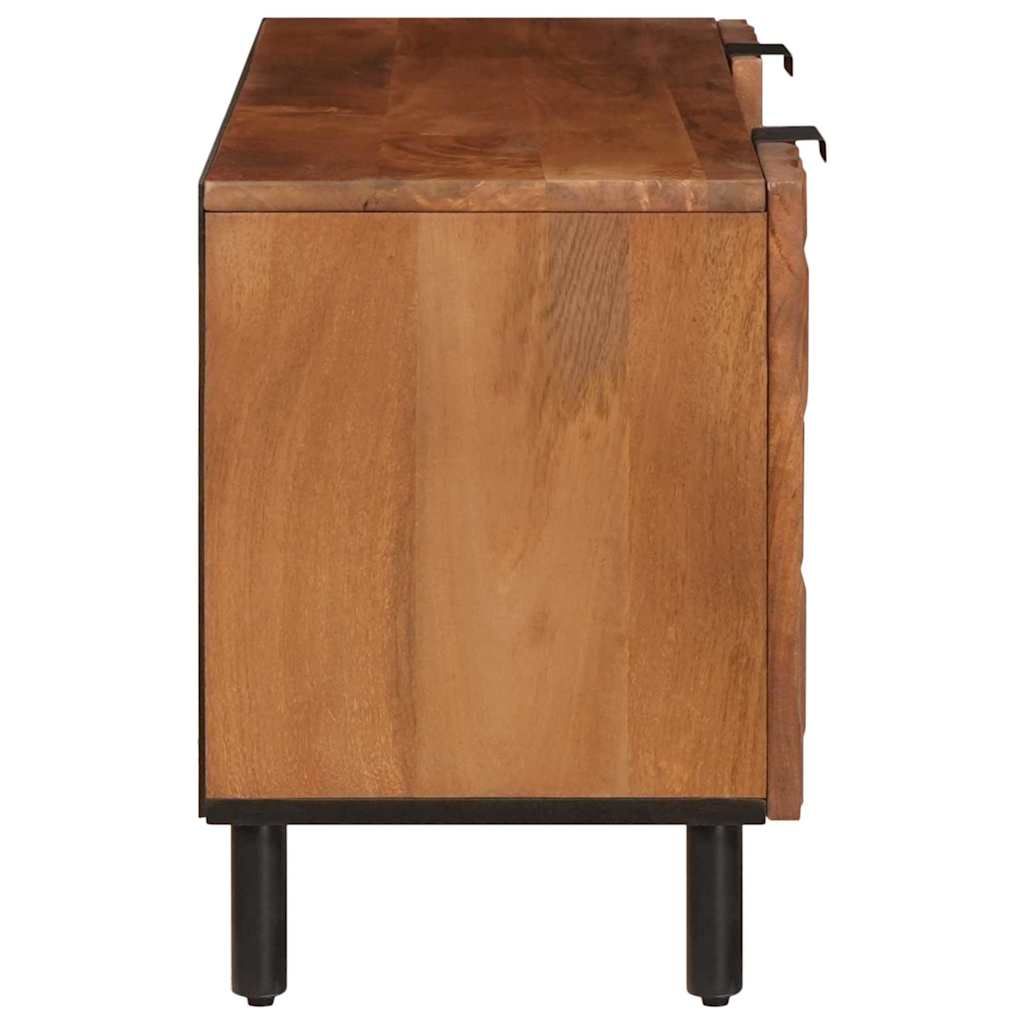 Meuble TV avec tiroir Finition Acacia Brun 105 x 33 x 46 cm - XIOS