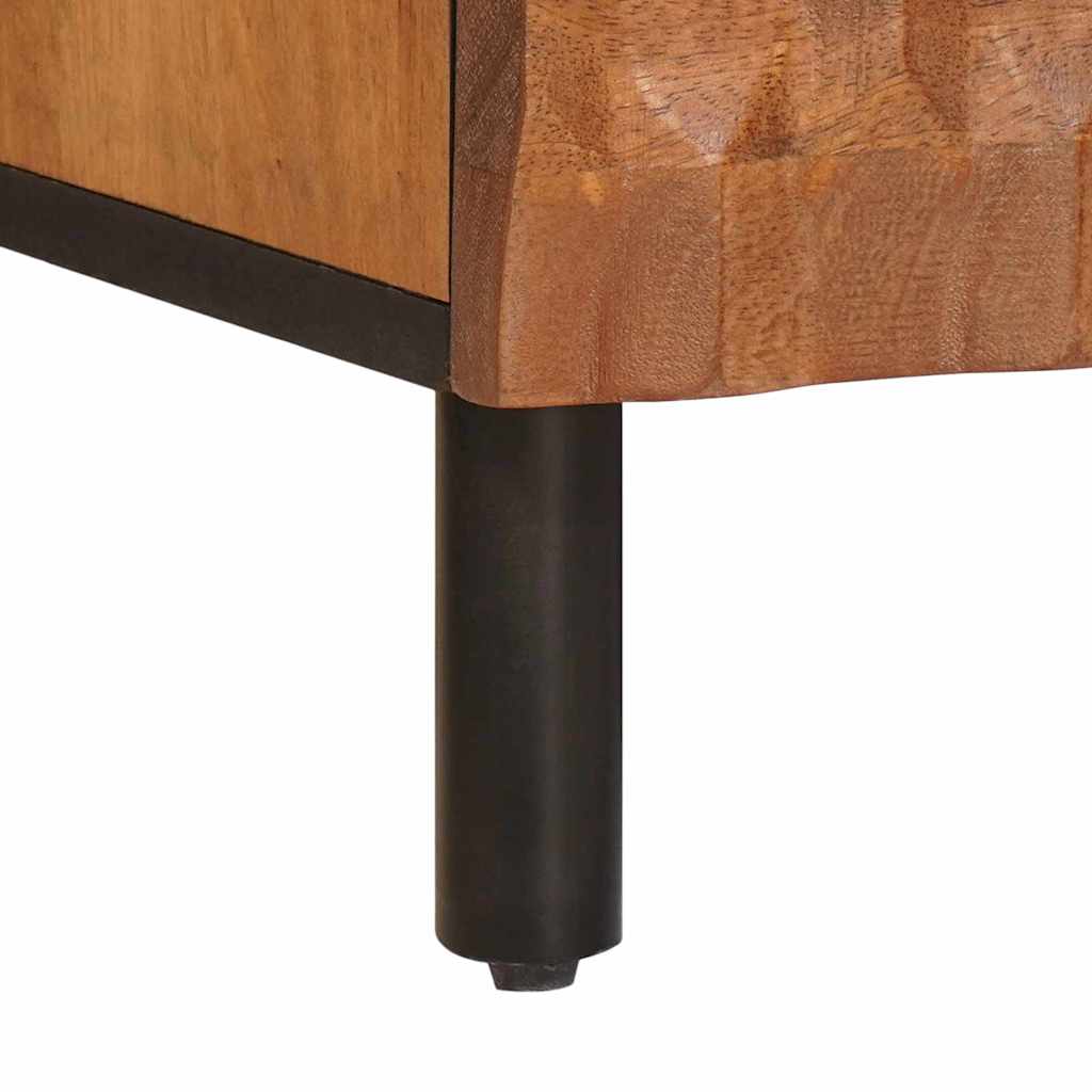 Meuble TV avec tiroir Finition Acacia Brun 100 x 33,5 x 46 cm - XIOS