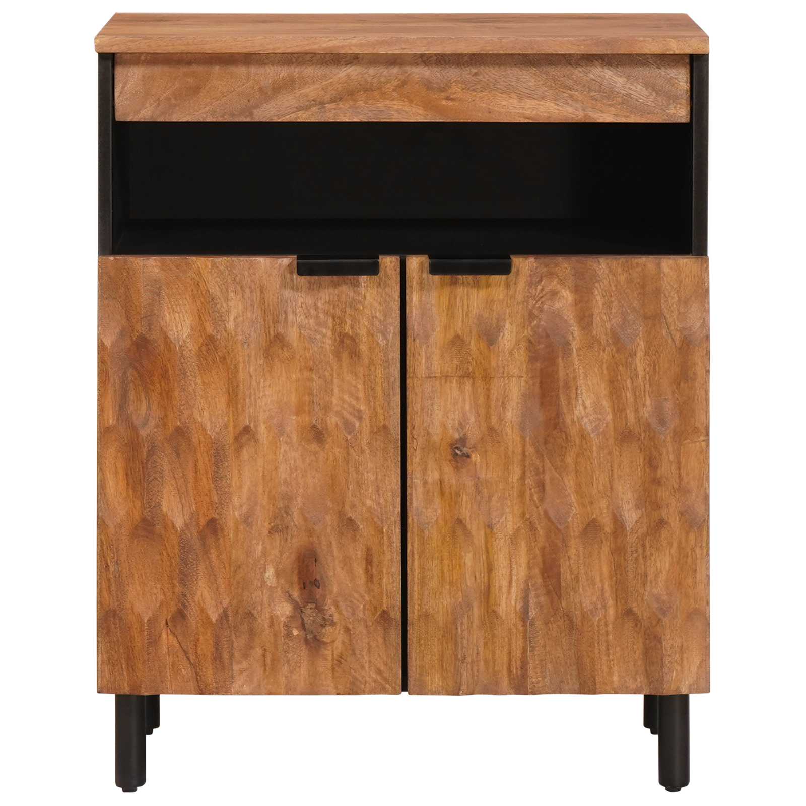 Buffet avec stockage Finition Acacia Brun 60 x 33,5 x 75 cm - XIOS