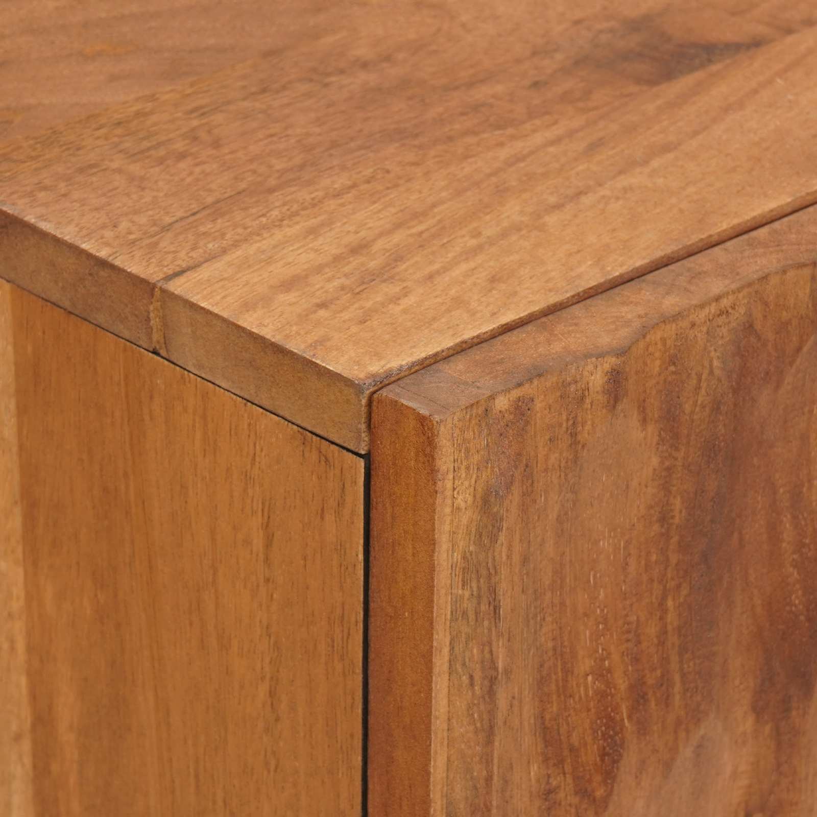 Buffet avec étagère Finition Acacia Brun 90 x 33 x 75 cm - XIOS