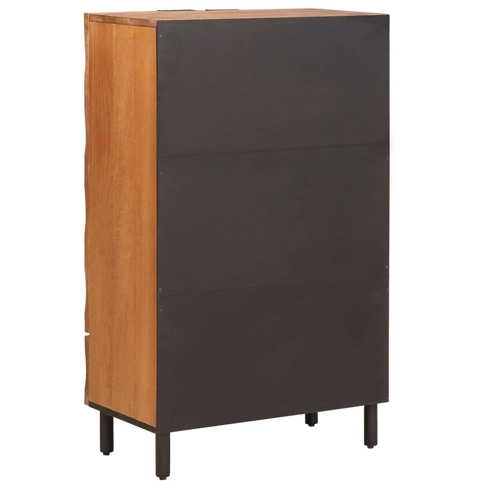 Haut Armoire avec tiroir Finition Acacia Brun 60 x 33 x 100 cm - XIOS