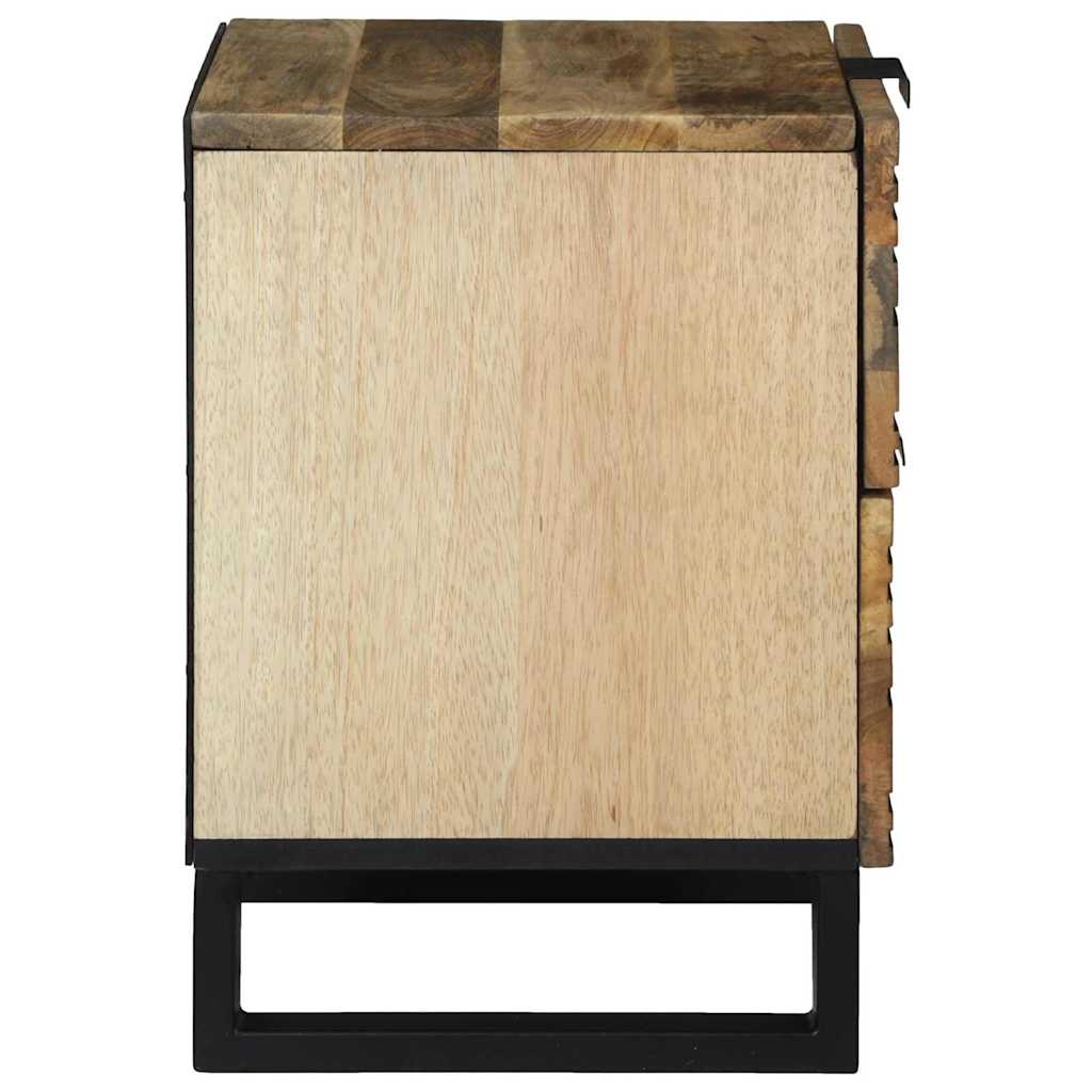 Cabinet de chevet avec tiroir Marron 40 x 33 x 46 cm - XIOS