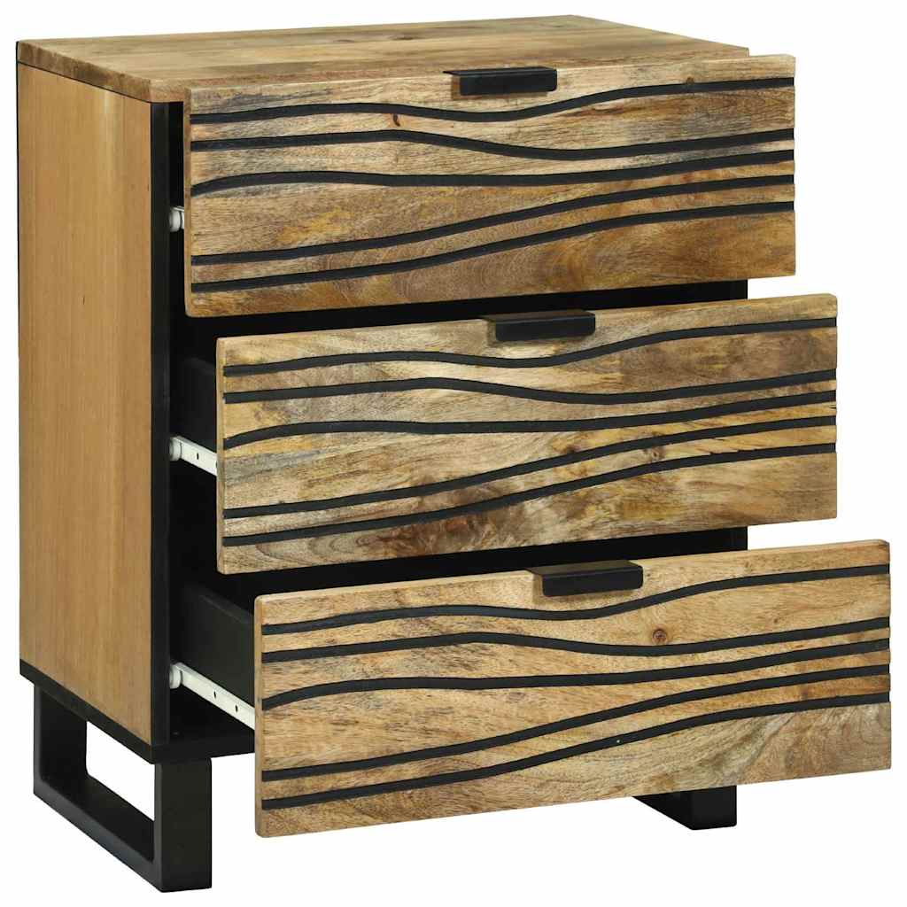 Cabinet de chevet avec tiroir Marron 50 x 33 x 60 cm - XIOS
