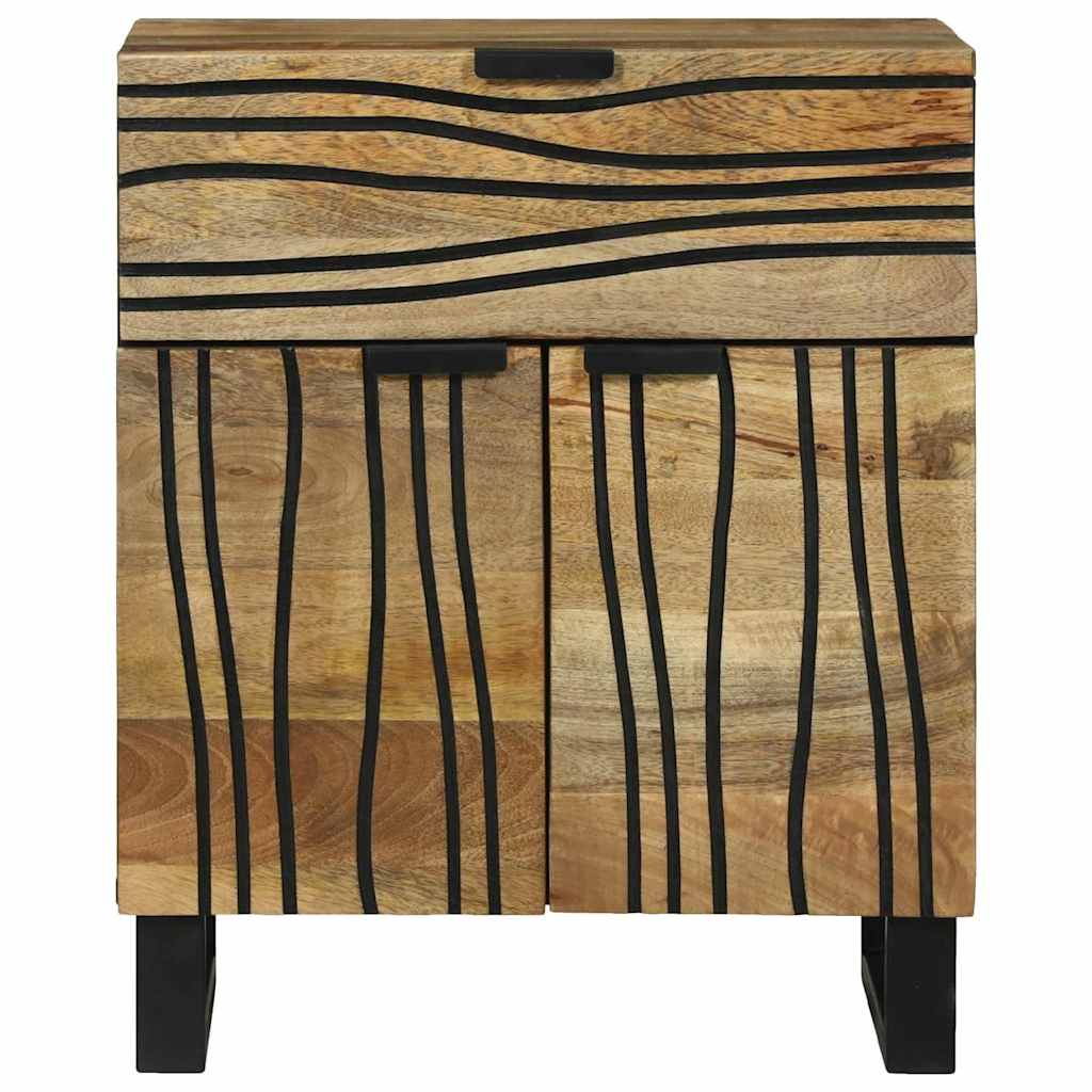 Cabinet de chevet avec tiroir Marron 50 x 33 x 60 cm - XIOS