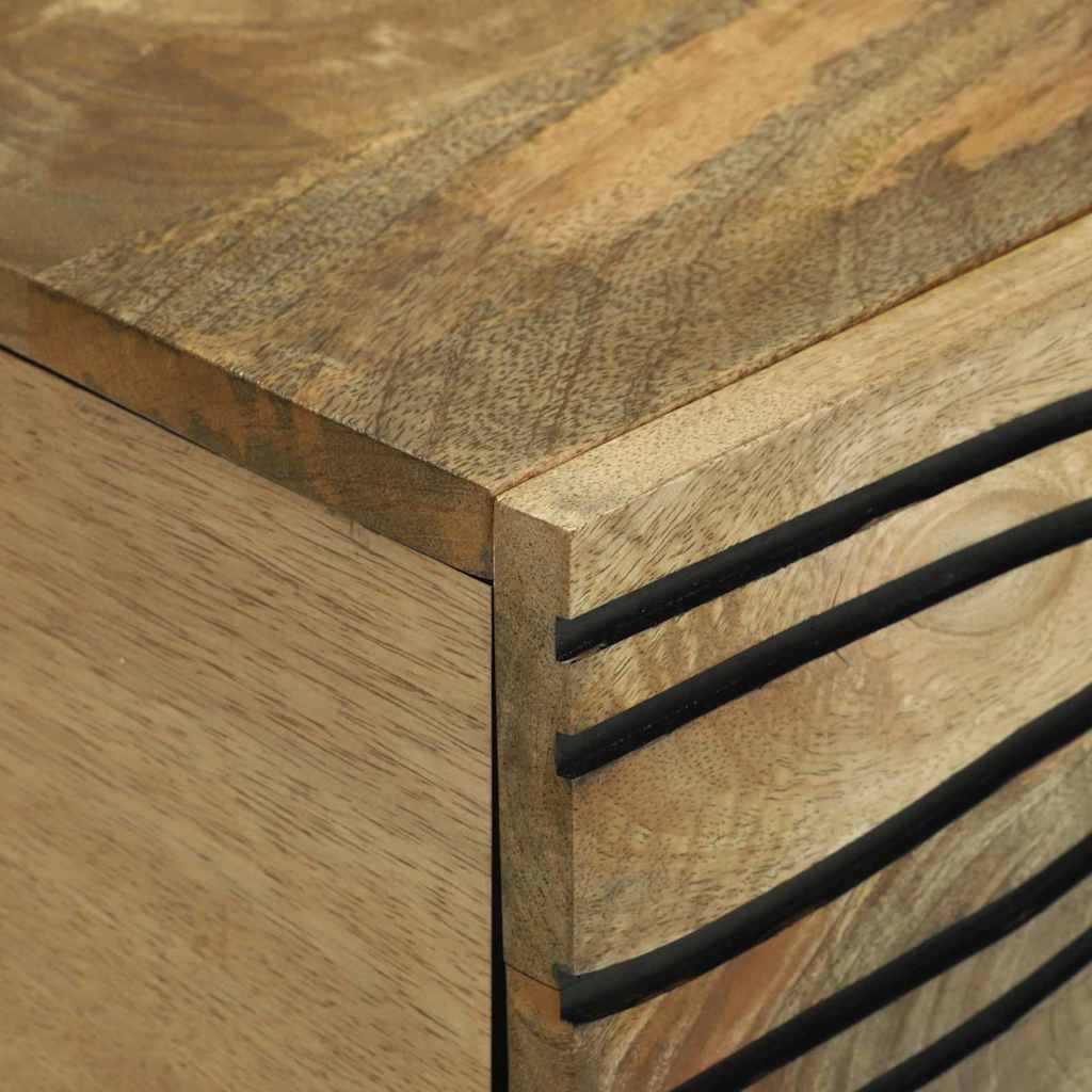 Table basse Marron et Noir 100 x 54 x 40 cm - XIOS