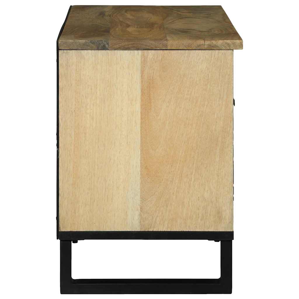 Armoire de rangement pour médias Marron 80 x 33.5 x 46 cm - XIOS