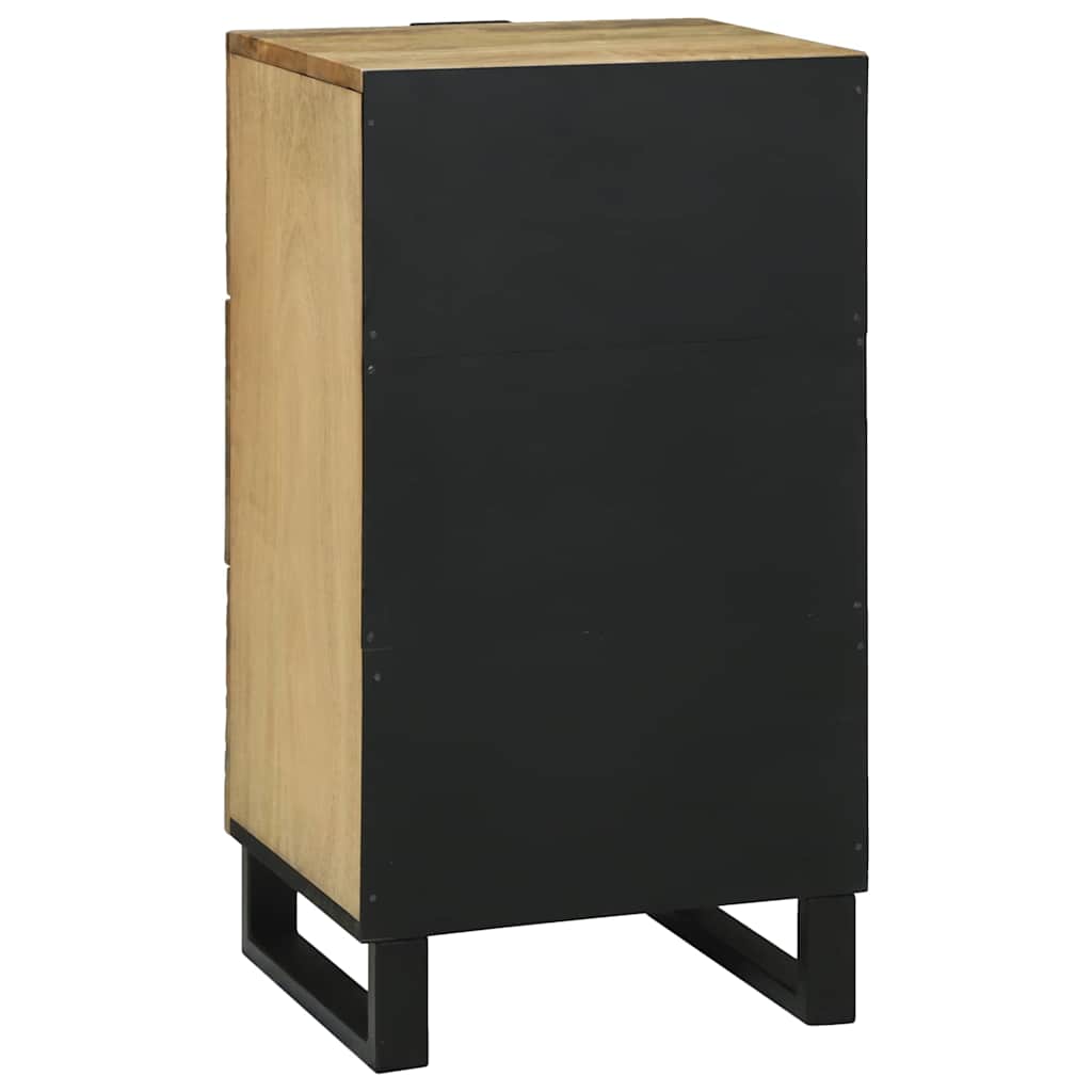 Buffet Marron 40 x 33 x 75 cm bois de manguier massif - XIOS