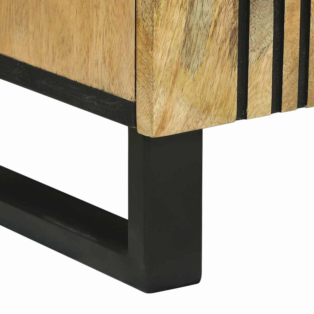 Buffet Marron 40 x 33 x 75 cm bois de manguier massif - XIOS